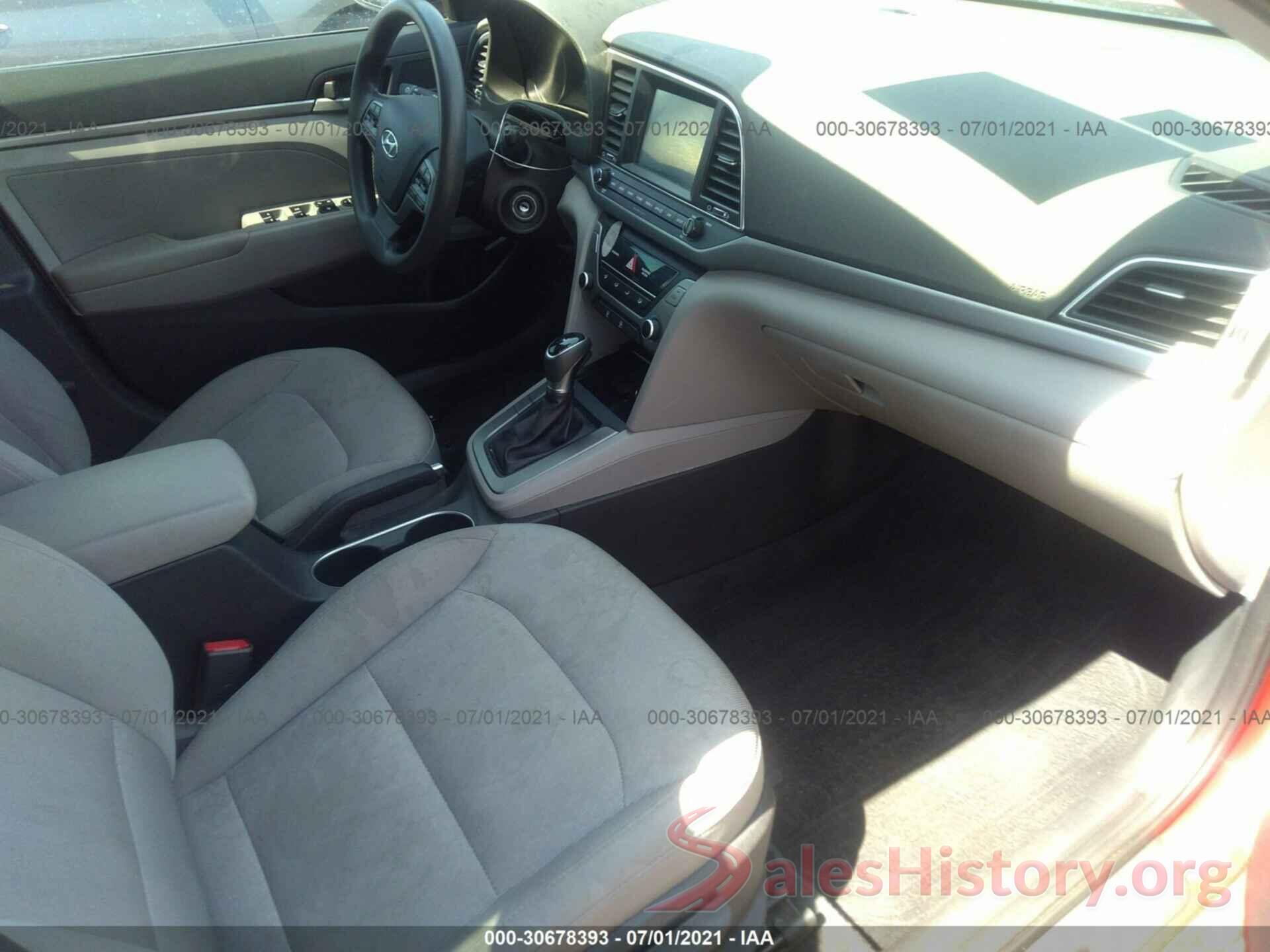 5NPD84LF0JH242907 2018 HYUNDAI ELANTRA