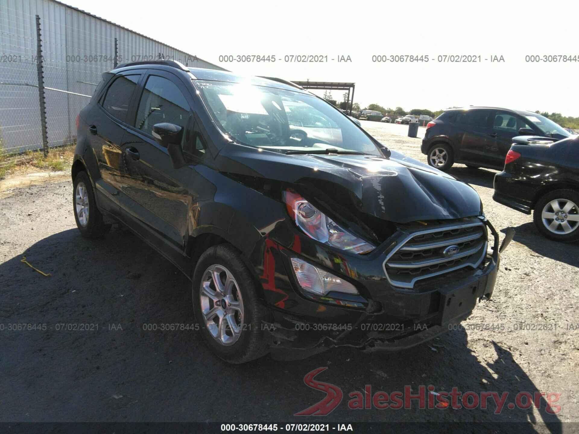 MAJ3P1TE0JC249295 2018 FORD ECOSPORT