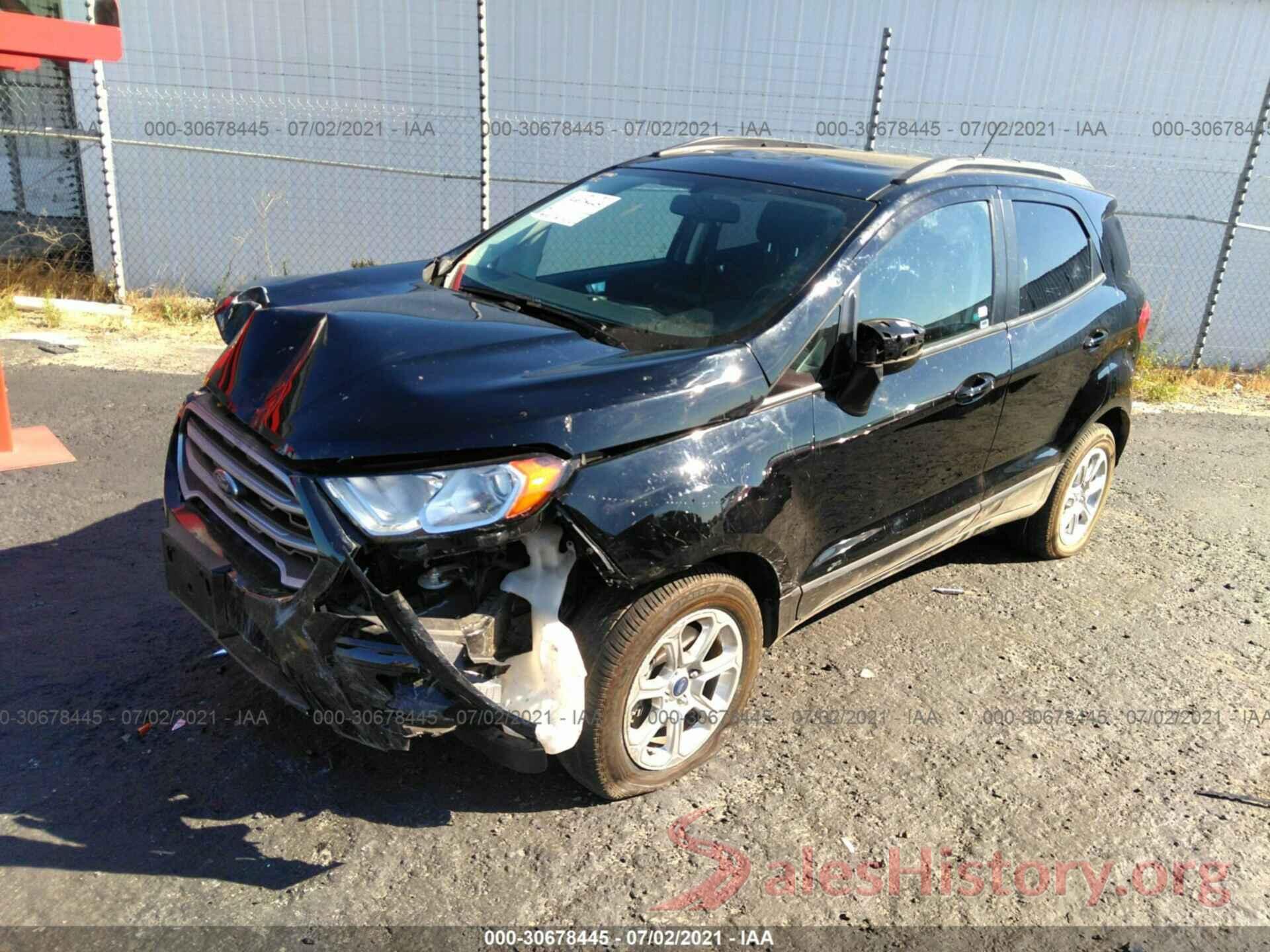 MAJ3P1TE0JC249295 2018 FORD ECOSPORT