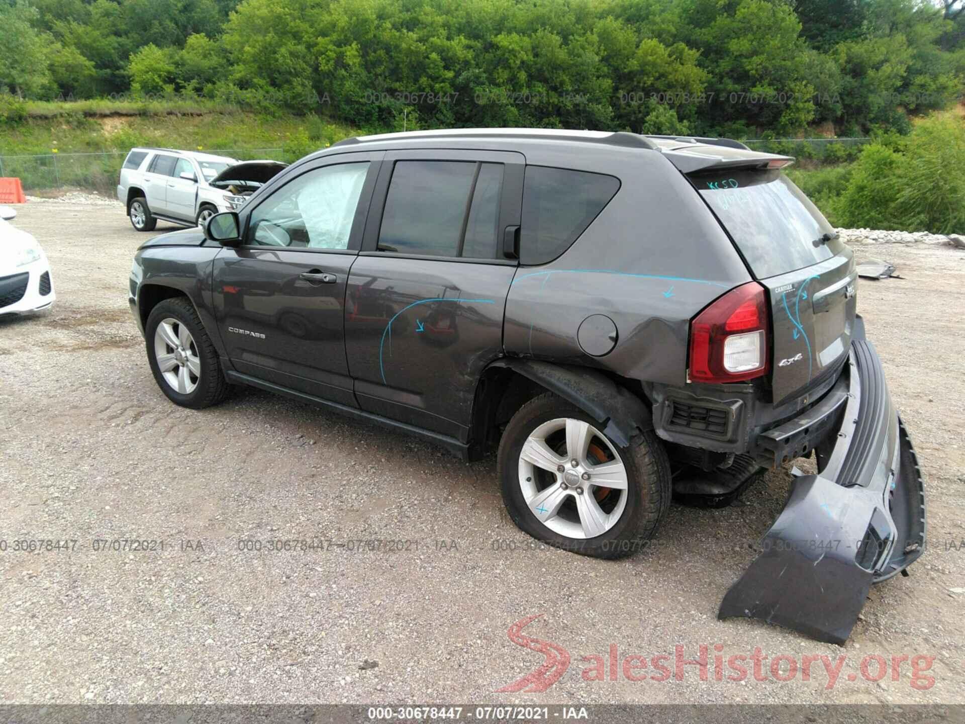 1C4NJDEB9HD191457 2017 JEEP COMPASS