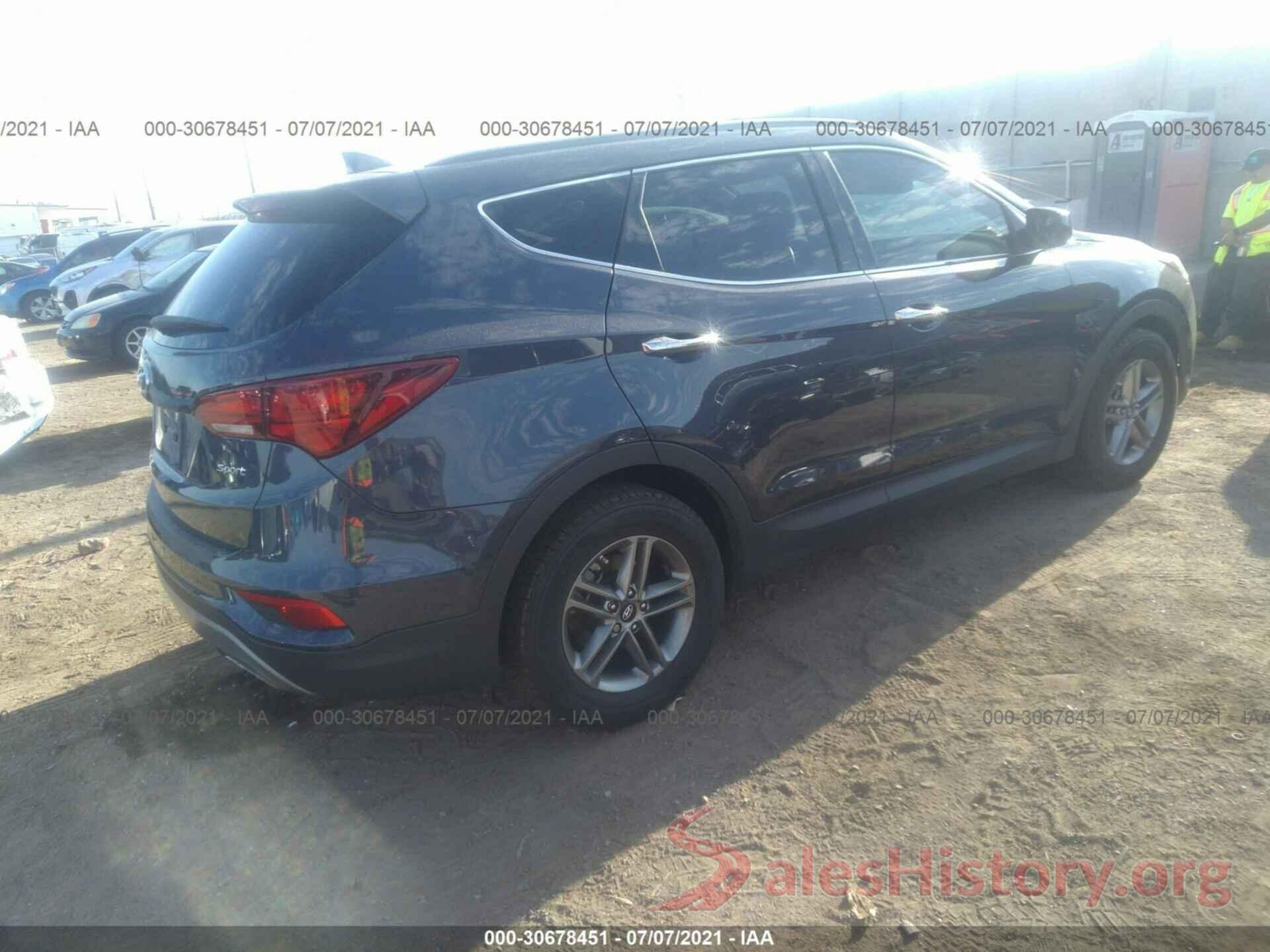 5NMZU3LB4HH016885 2017 HYUNDAI SANTA FE SPORT