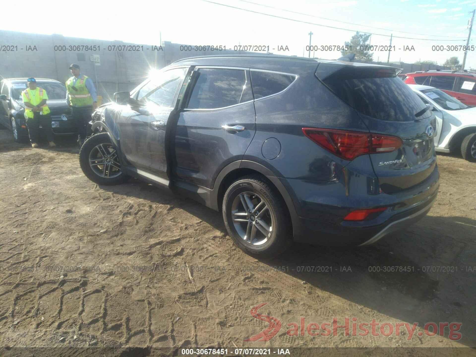 5NMZU3LB4HH016885 2017 HYUNDAI SANTA FE SPORT