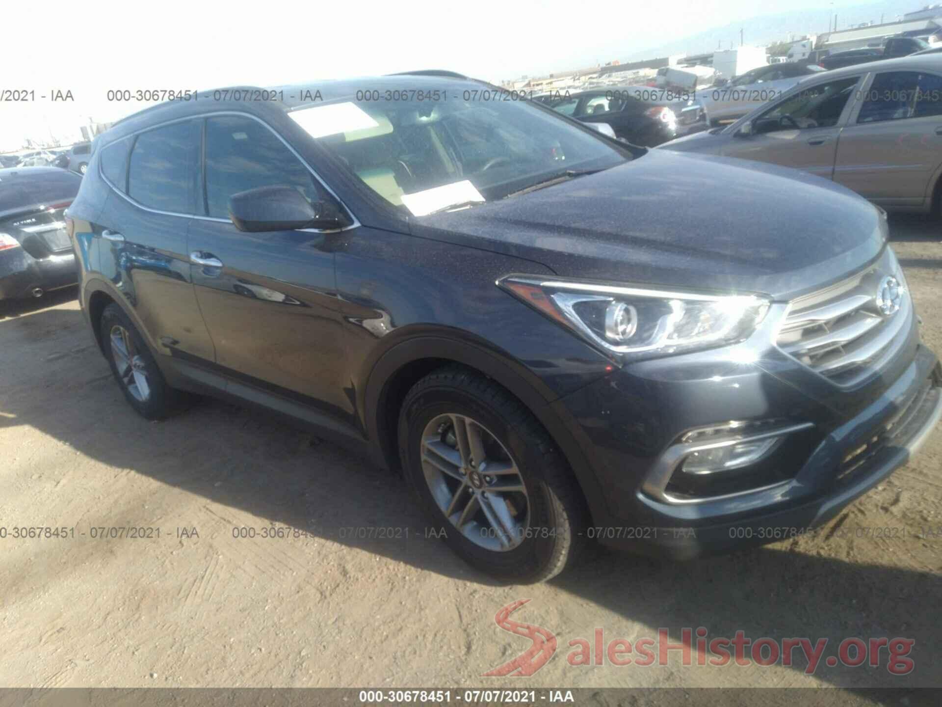 5NMZU3LB4HH016885 2017 HYUNDAI SANTA FE SPORT