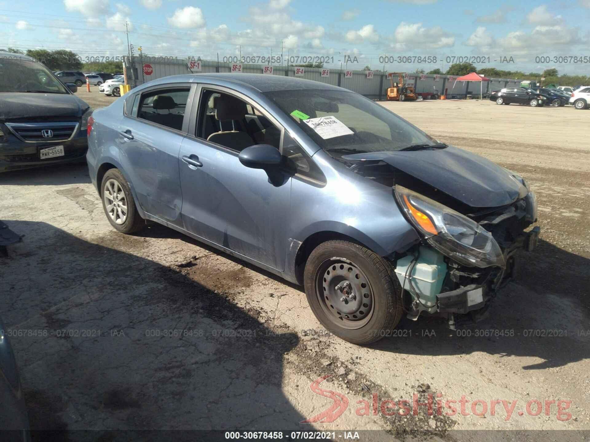 KNADM4A38G6604583 2016 KIA RIO