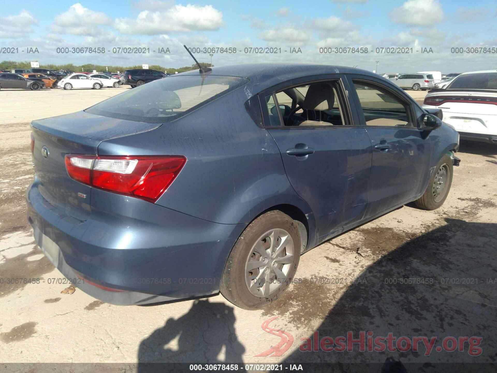 KNADM4A38G6604583 2016 KIA RIO