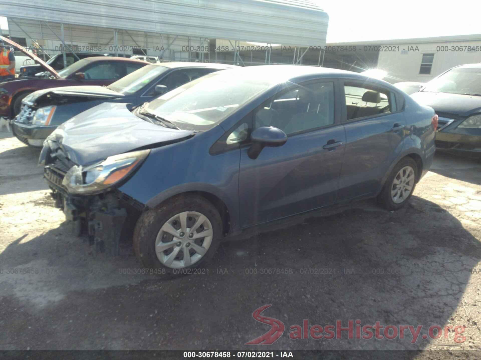 KNADM4A38G6604583 2016 KIA RIO