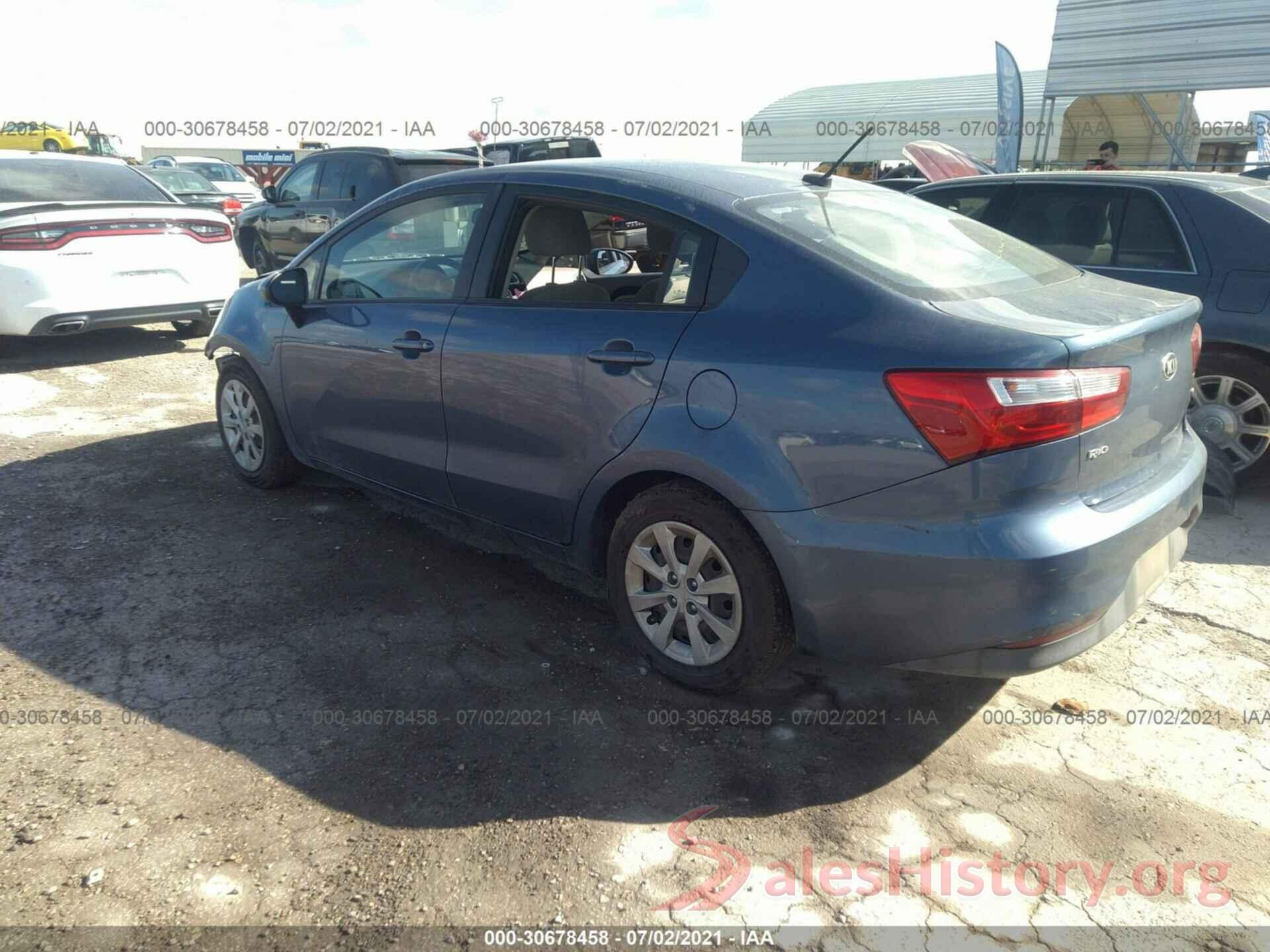 KNADM4A38G6604583 2016 KIA RIO