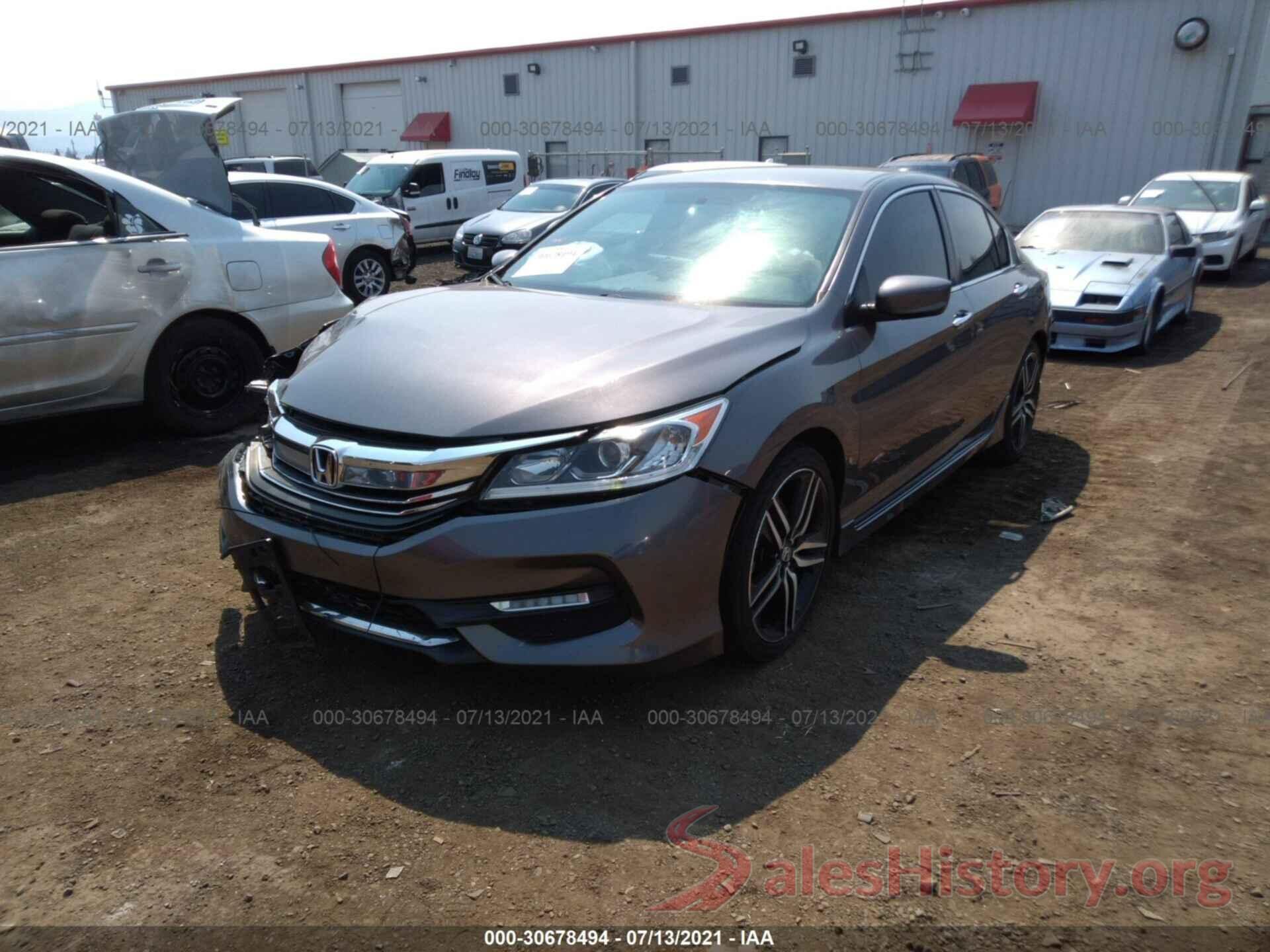 1HGCR2F54HA155210 2017 HONDA ACCORD SEDAN