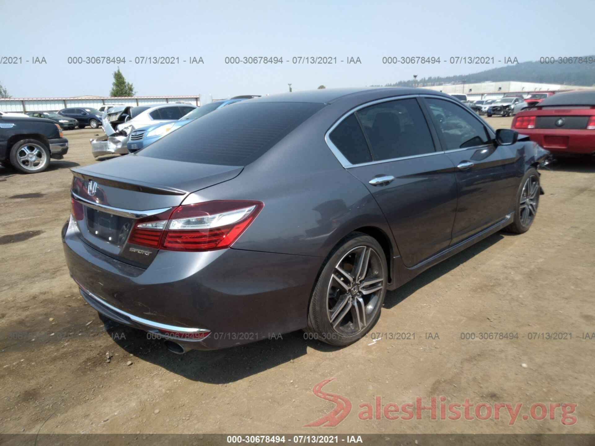 1HGCR2F54HA155210 2017 HONDA ACCORD SEDAN