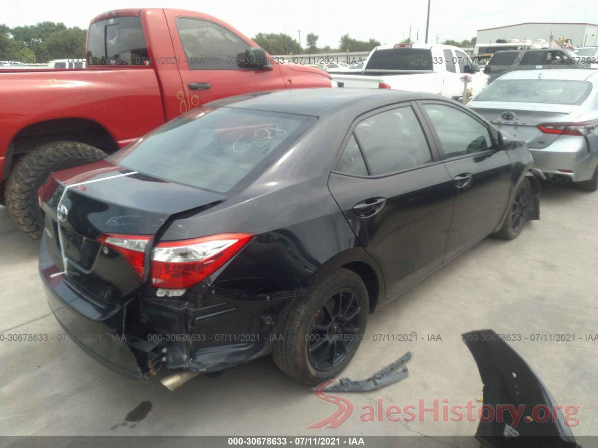 2T1BURHE8GC536616 2016 TOYOTA COROLLA