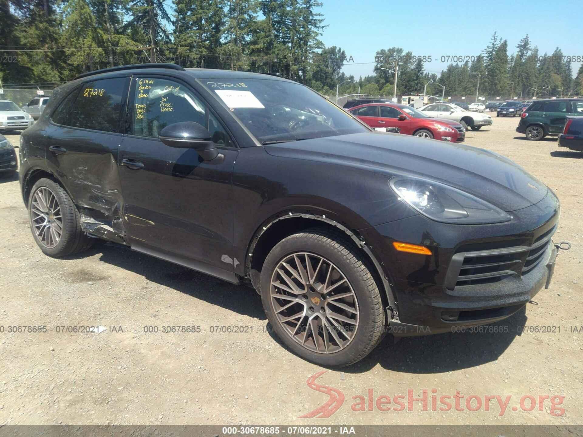 WP1AB2AY2KDA61164 2019 PORSCHE CAYENNE