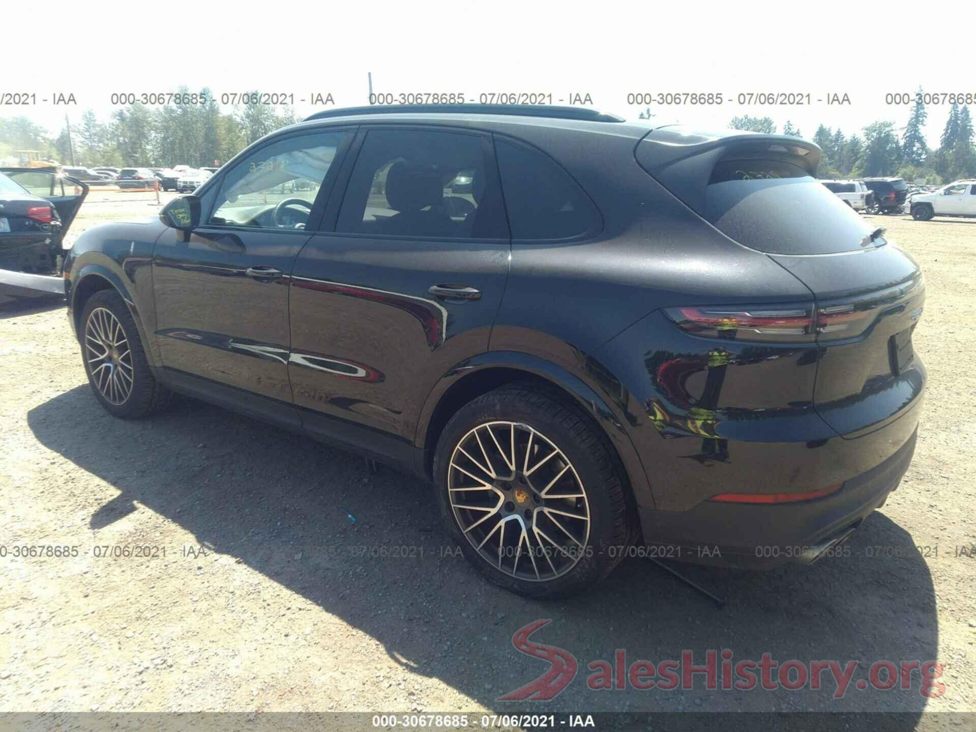 WP1AB2AY2KDA61164 2019 PORSCHE CAYENNE