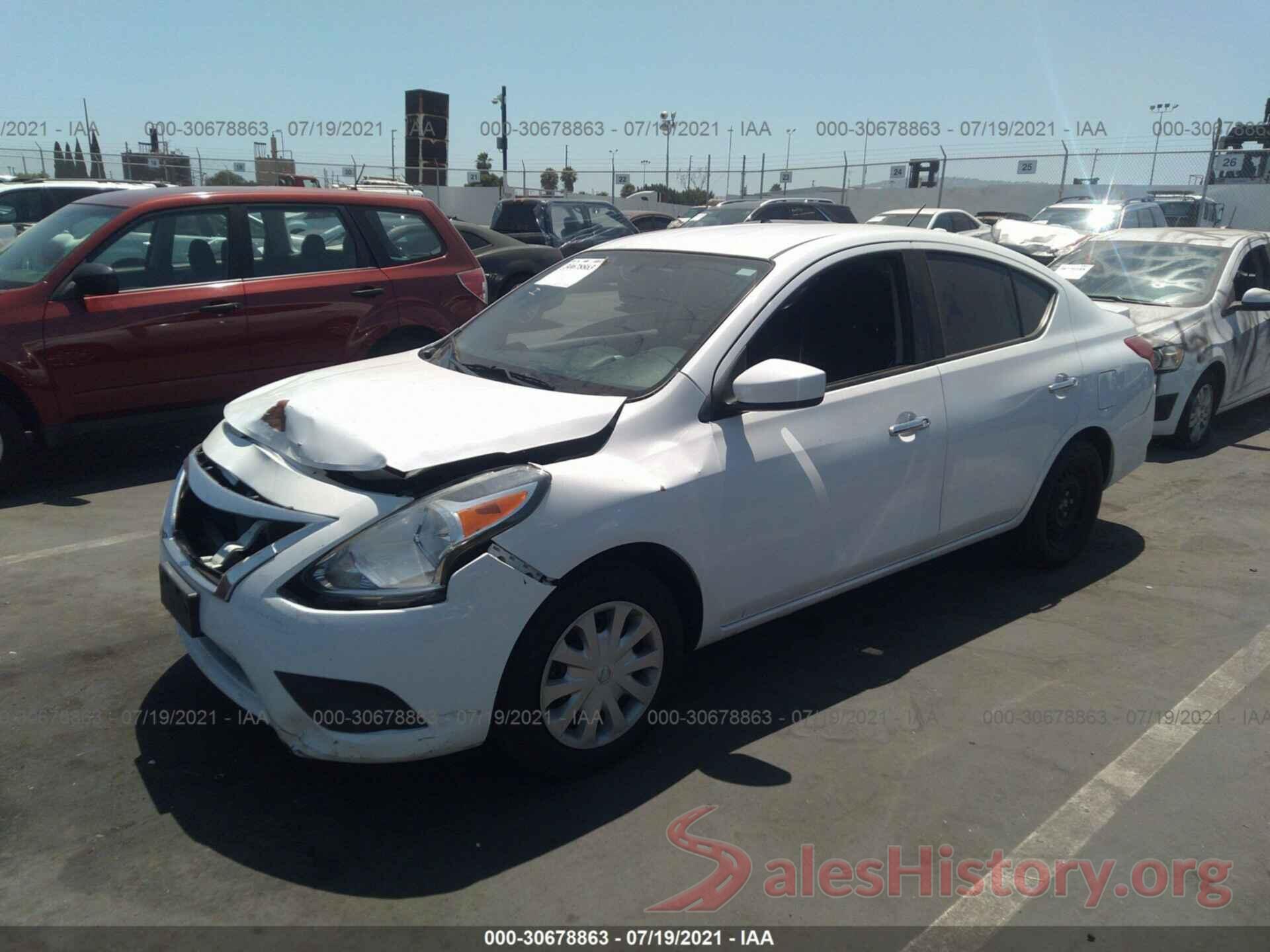 3N1CN7AP8GL888919 2016 NISSAN VERSA