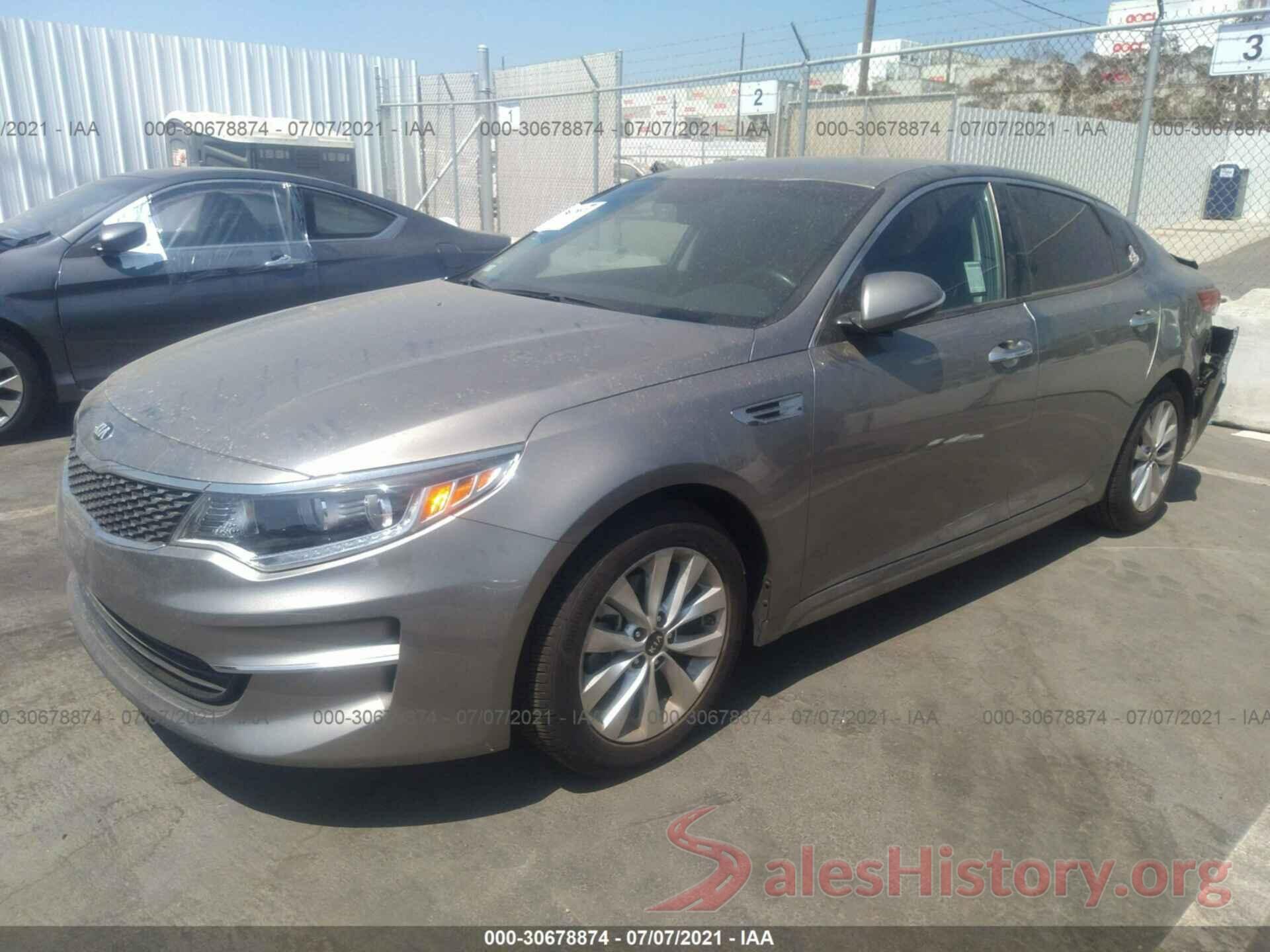 5XXGU4L39JG182765 2018 KIA OPTIMA