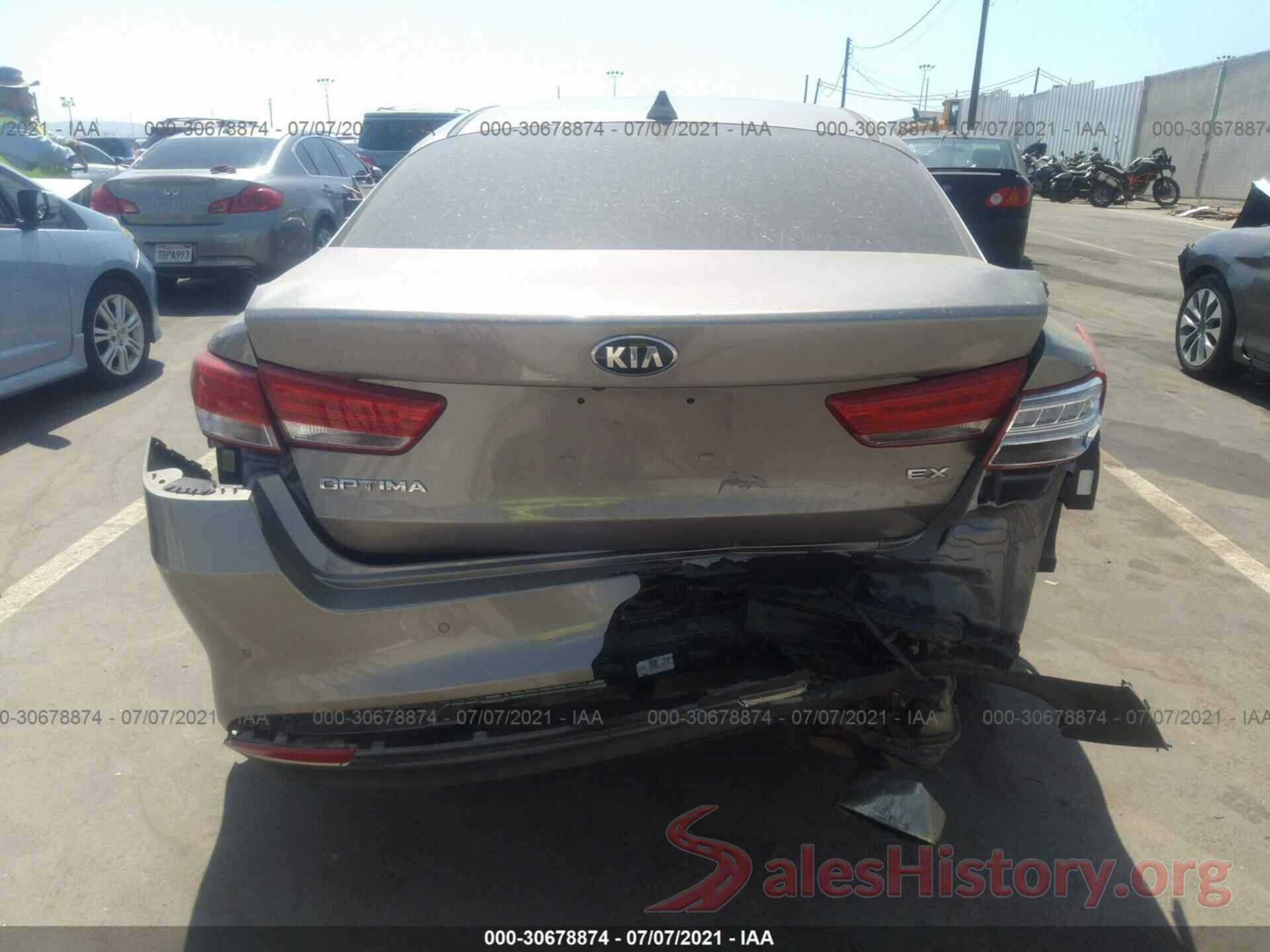 5XXGU4L39JG182765 2018 KIA OPTIMA