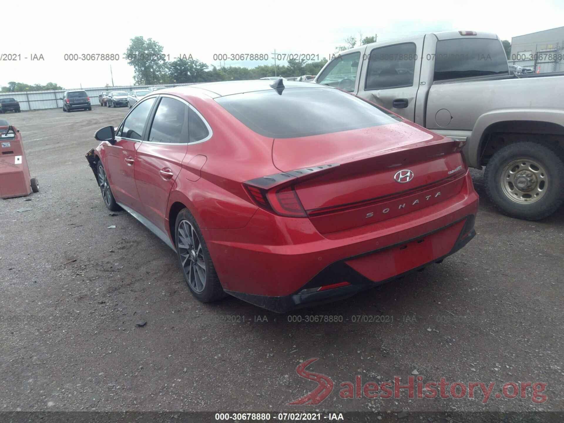 5NPEH4J21MH123630 2021 HYUNDAI SONATA