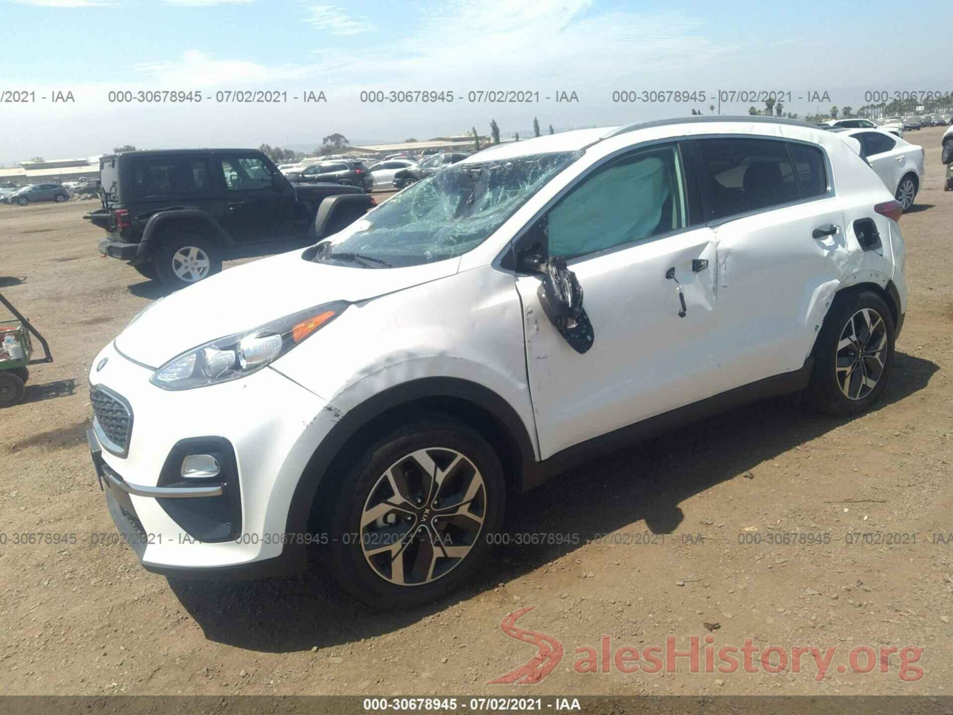 KNDPN3AC1L7739741 2020 KIA SPORTAGE