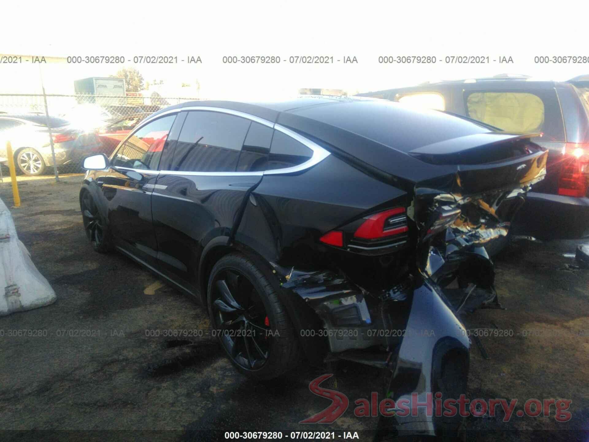 5YJXCAE41HF035523 2017 TESLA MODEL X