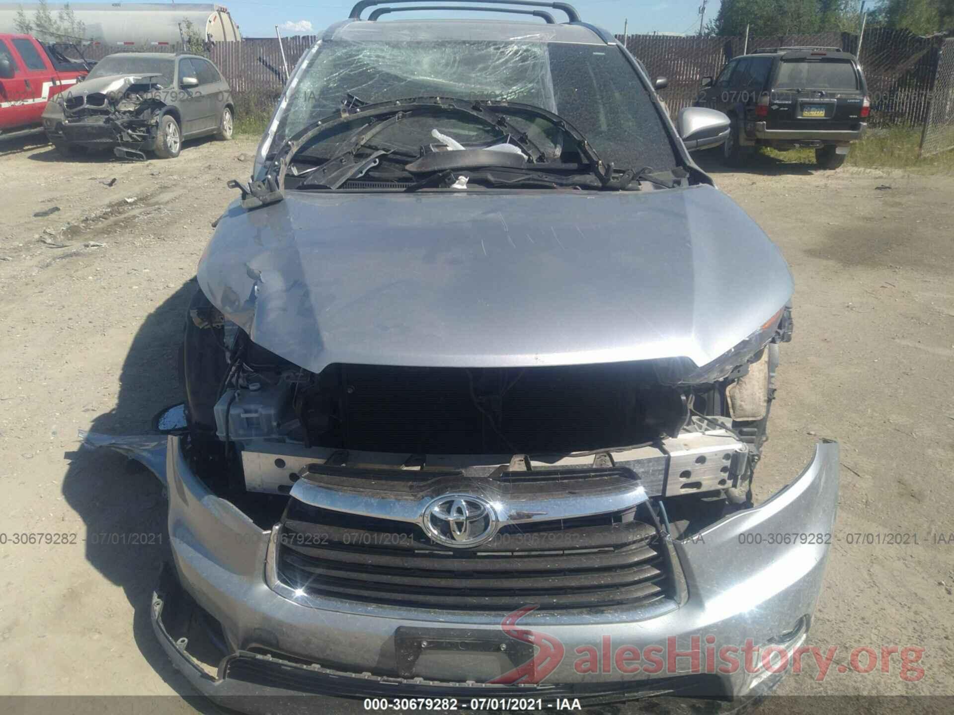 5TDDKRFH1GS225676 2016 TOYOTA HIGHLANDER