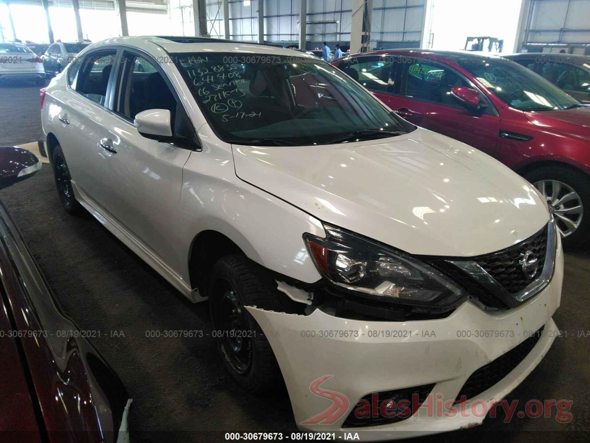 000AB7AP9GL641408 2016 NISSAN SENTRA