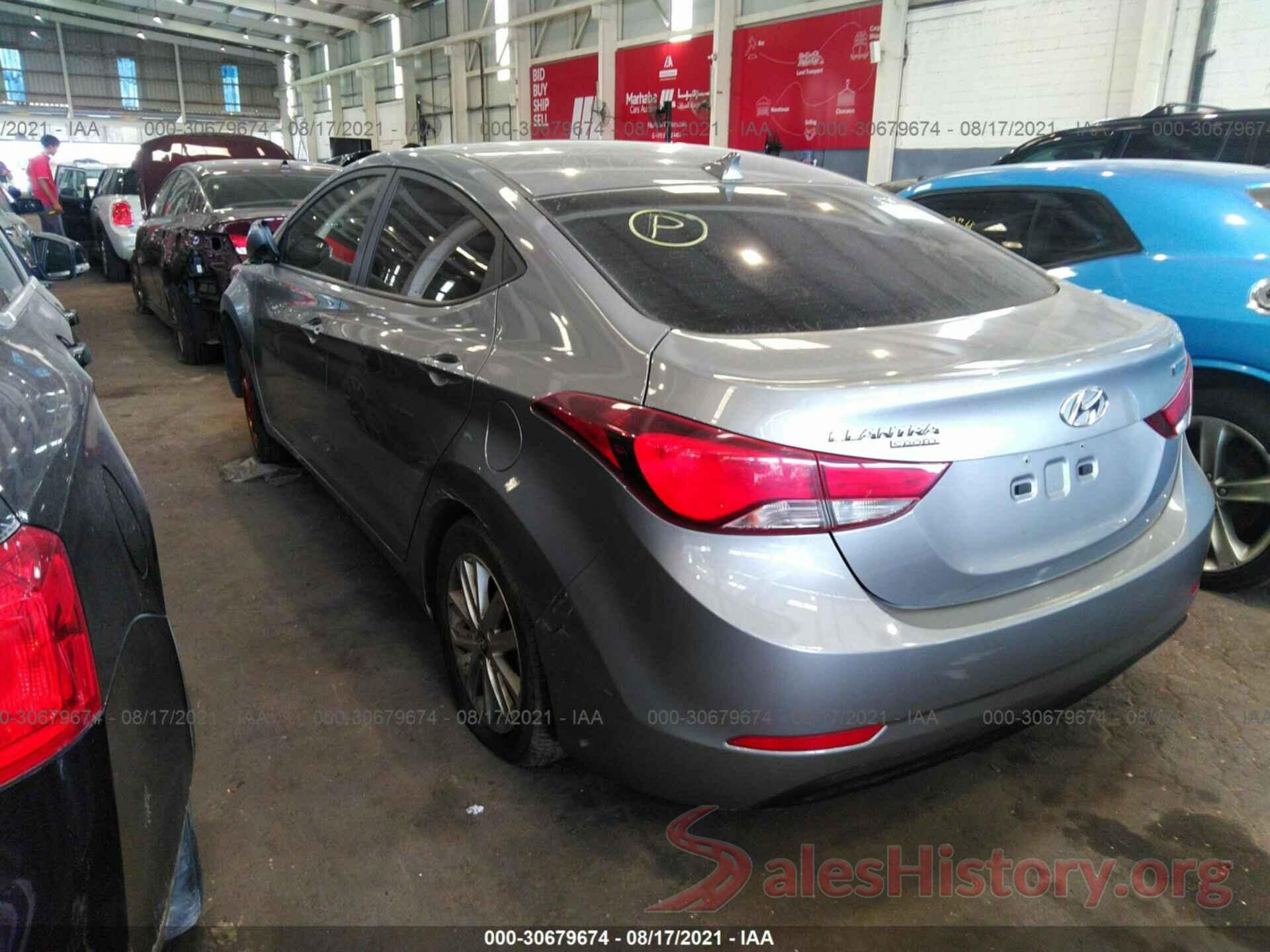 000DH4AE0GU477585 2016 HYUNDAI ELANTRA