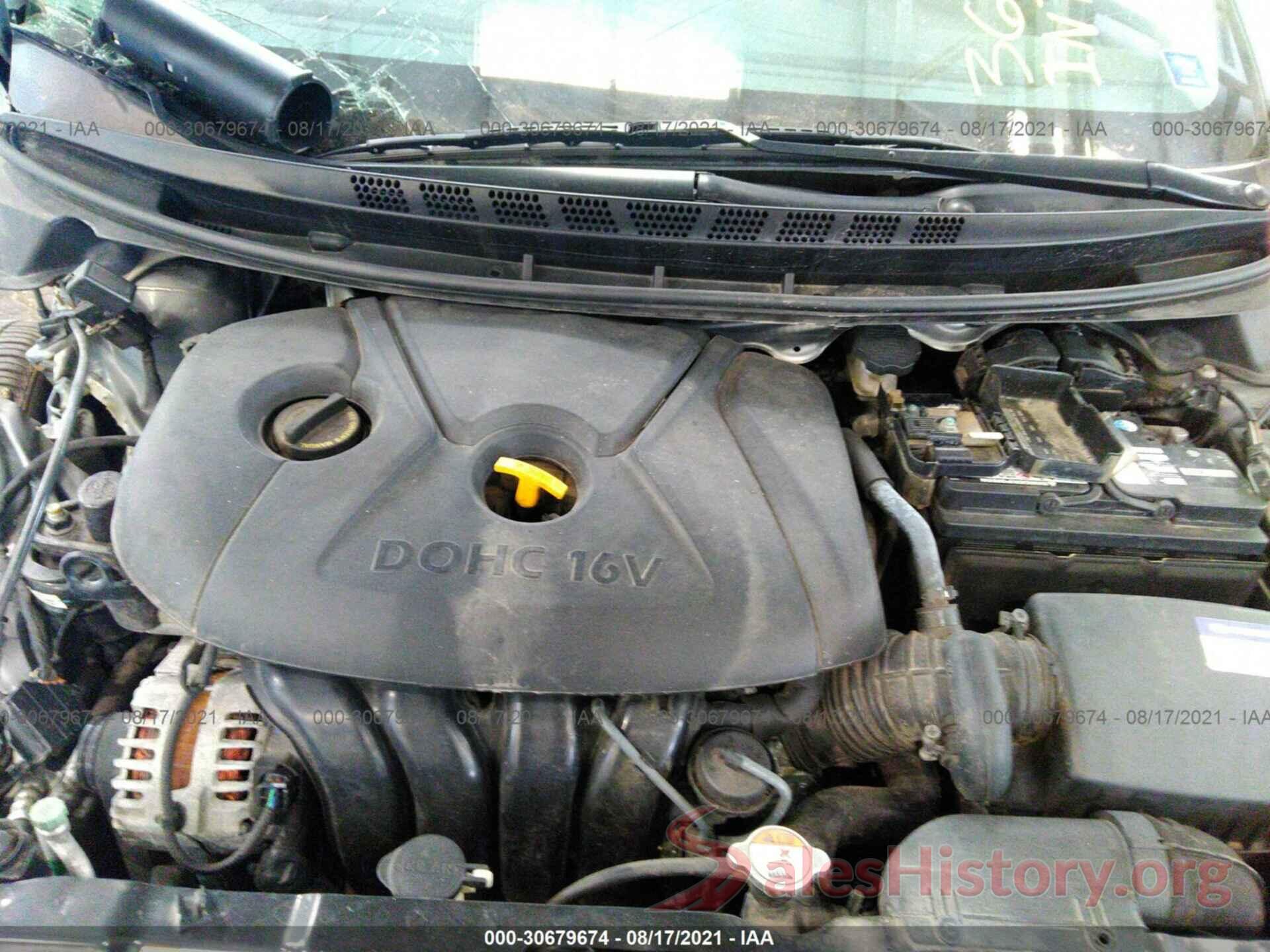 000DH4AE0GU477585 2016 HYUNDAI ELANTRA