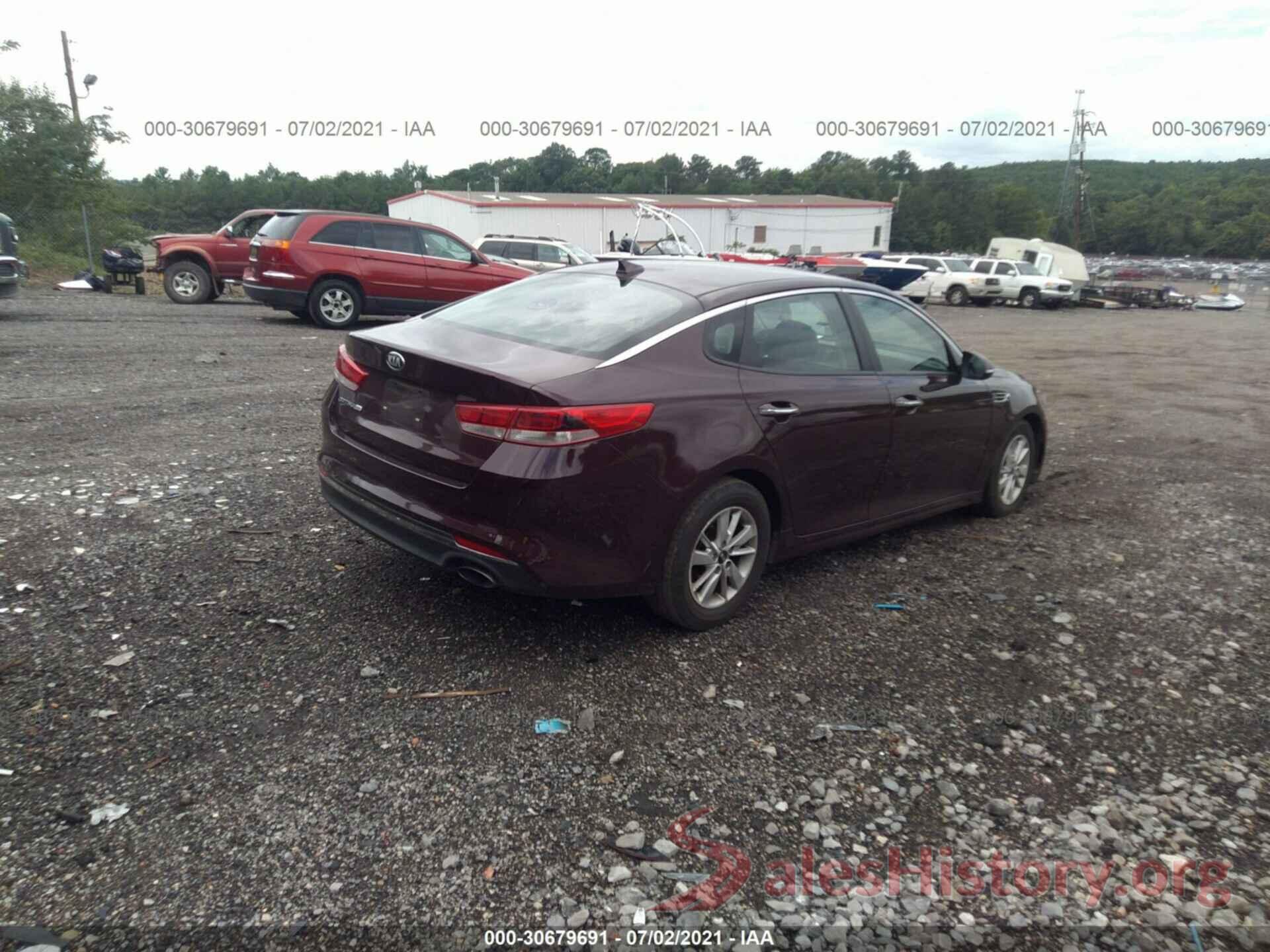 5XXGT4L35HG165846 2017 KIA OPTIMA