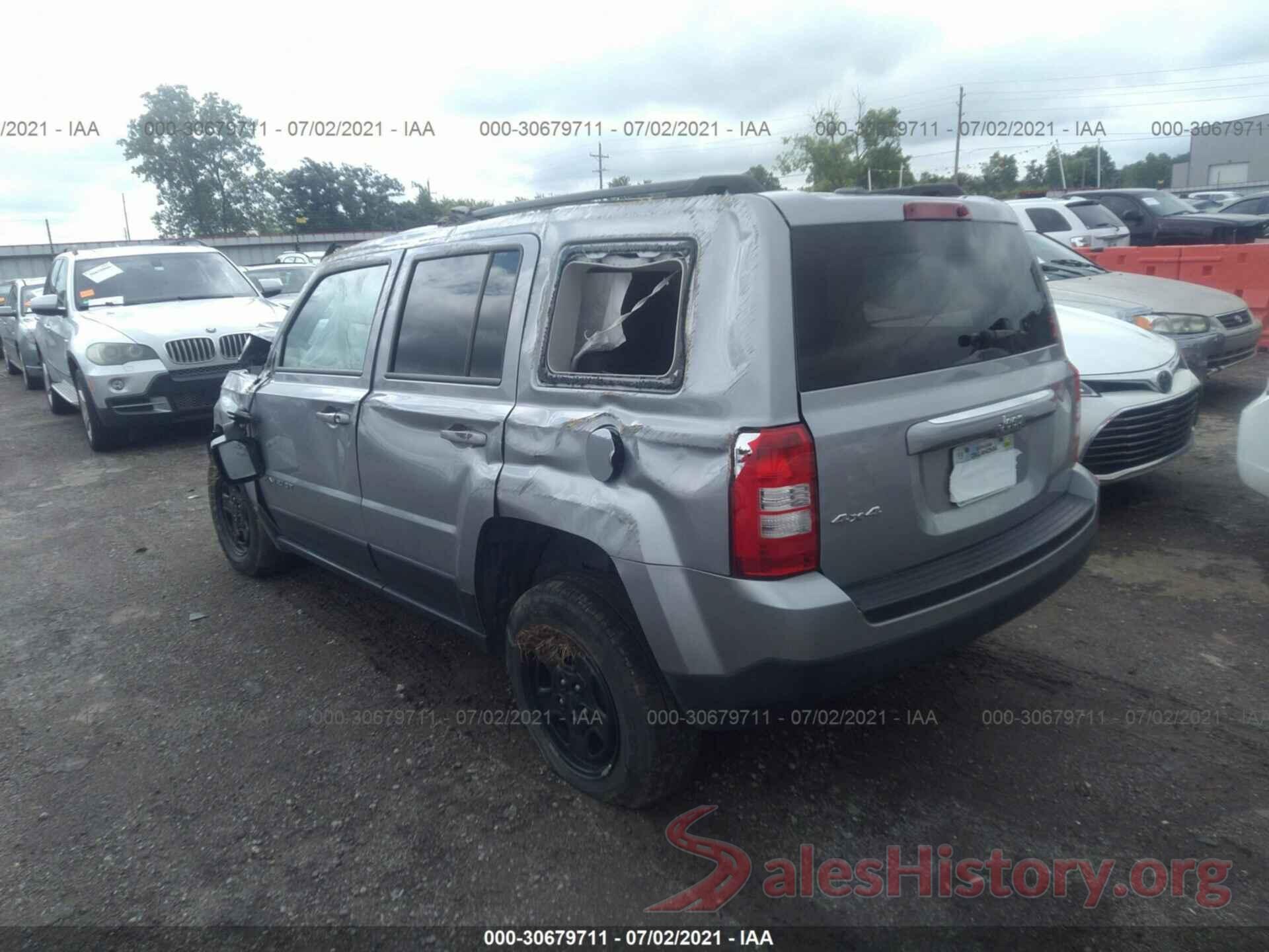 1C4NJRBB3HD197174 2017 JEEP PATRIOT