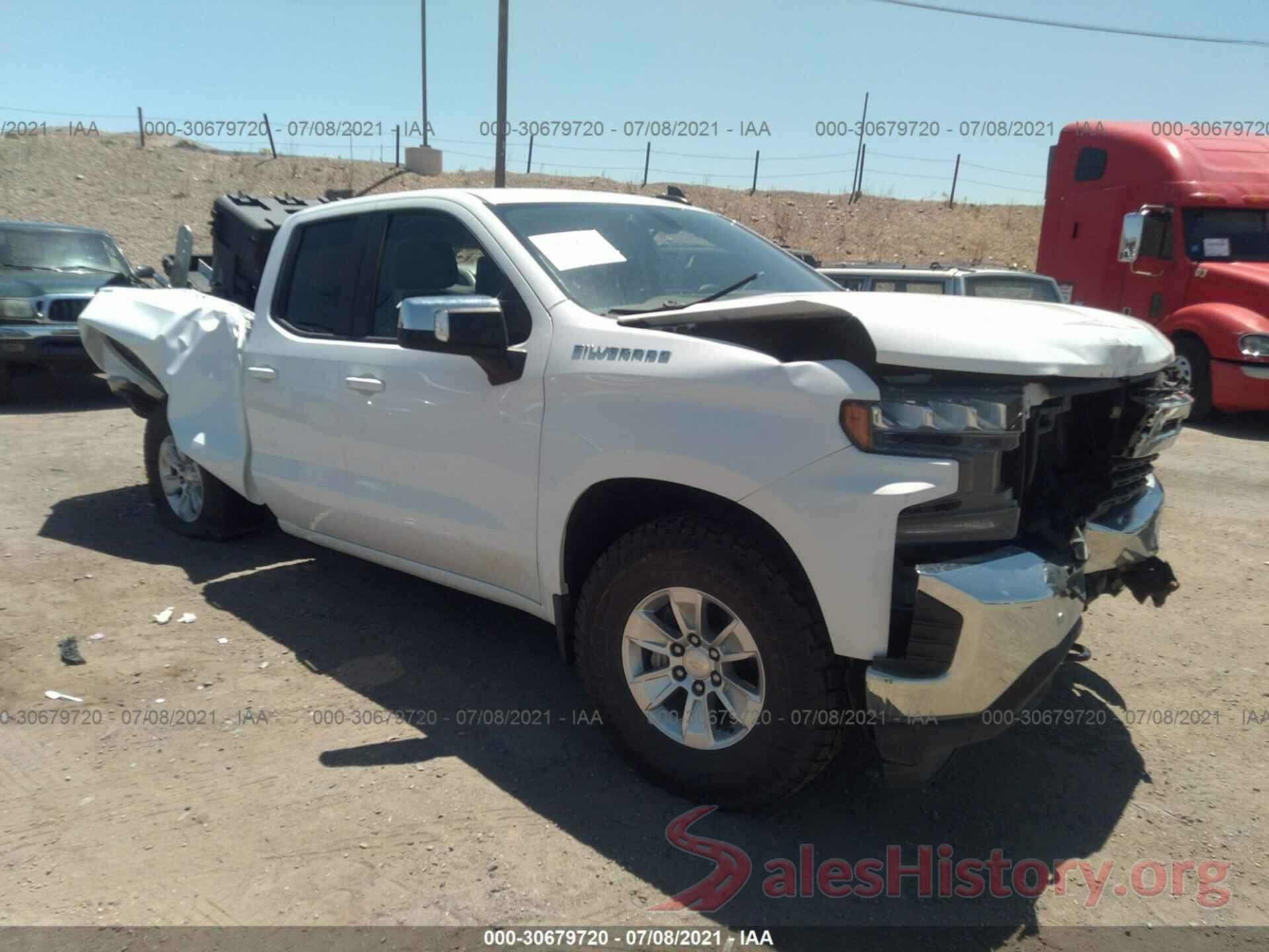 1GCRYDEKXKZ349635 2019 CHEVROLET SILVERADO 1500