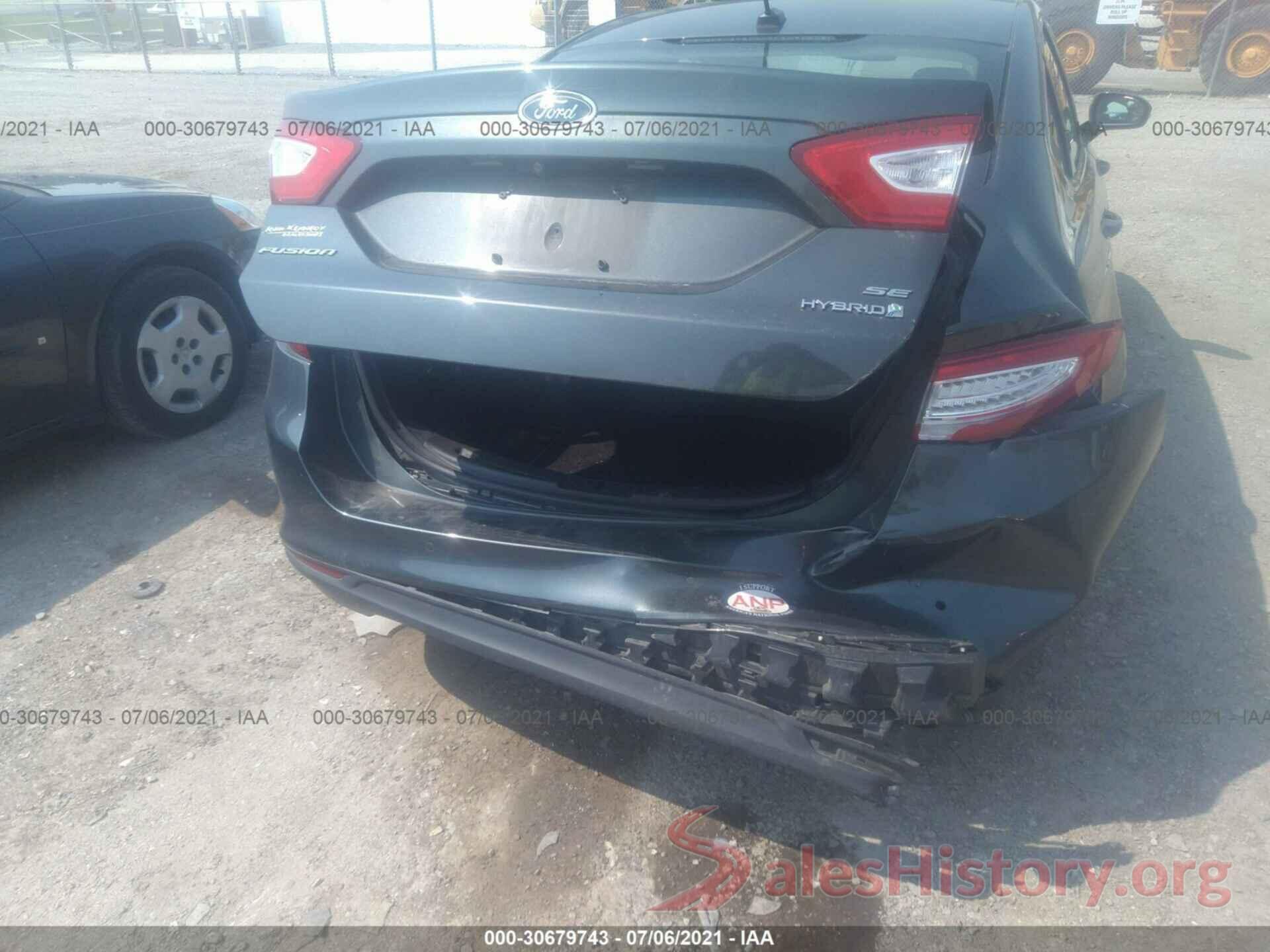 3FA6P0LU0GR178687 2016 FORD FUSION