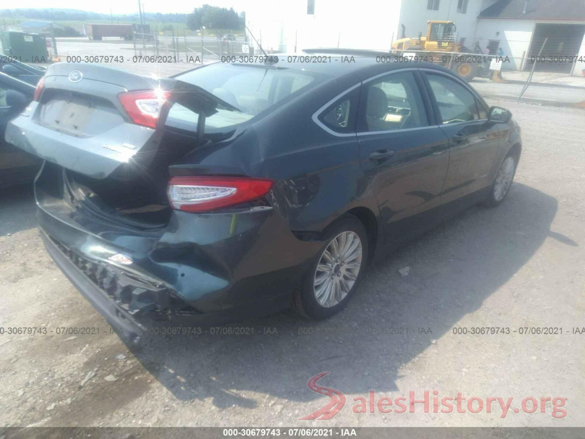 3FA6P0LU0GR178687 2016 FORD FUSION