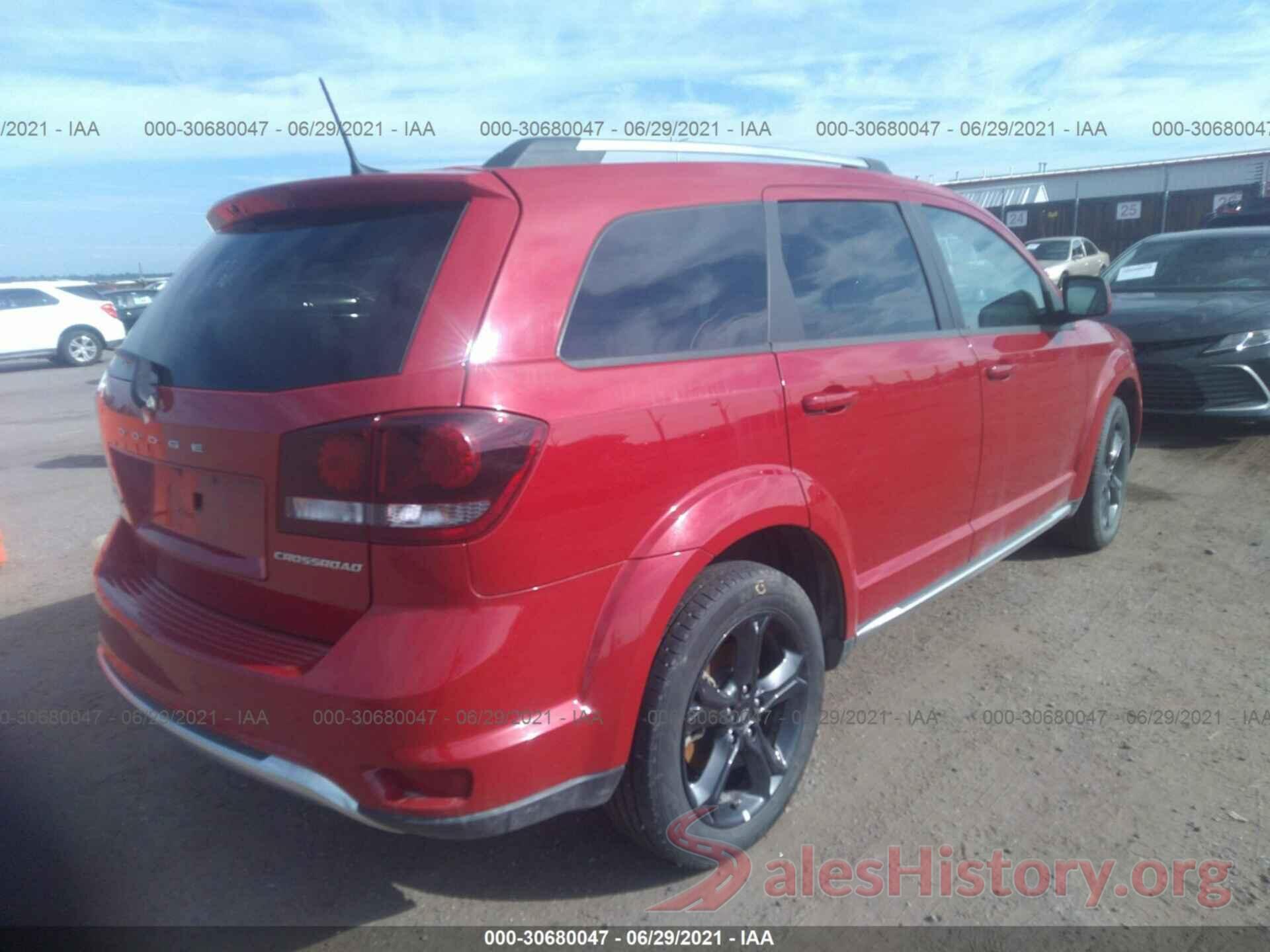 3C4PDCGB9LT192568 2020 DODGE JOURNEY