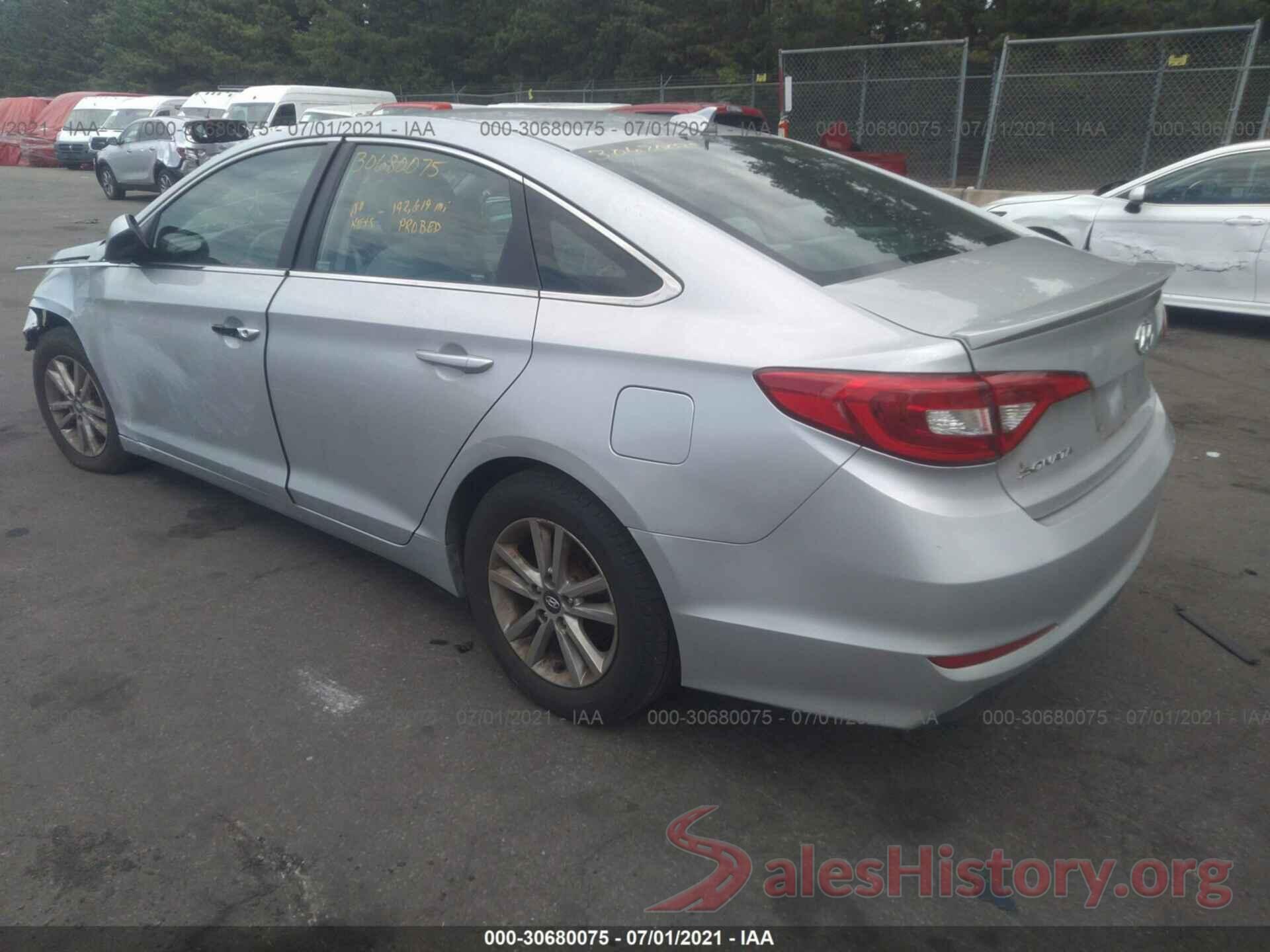 5NPE24AFXGH331756 2016 HYUNDAI SONATA