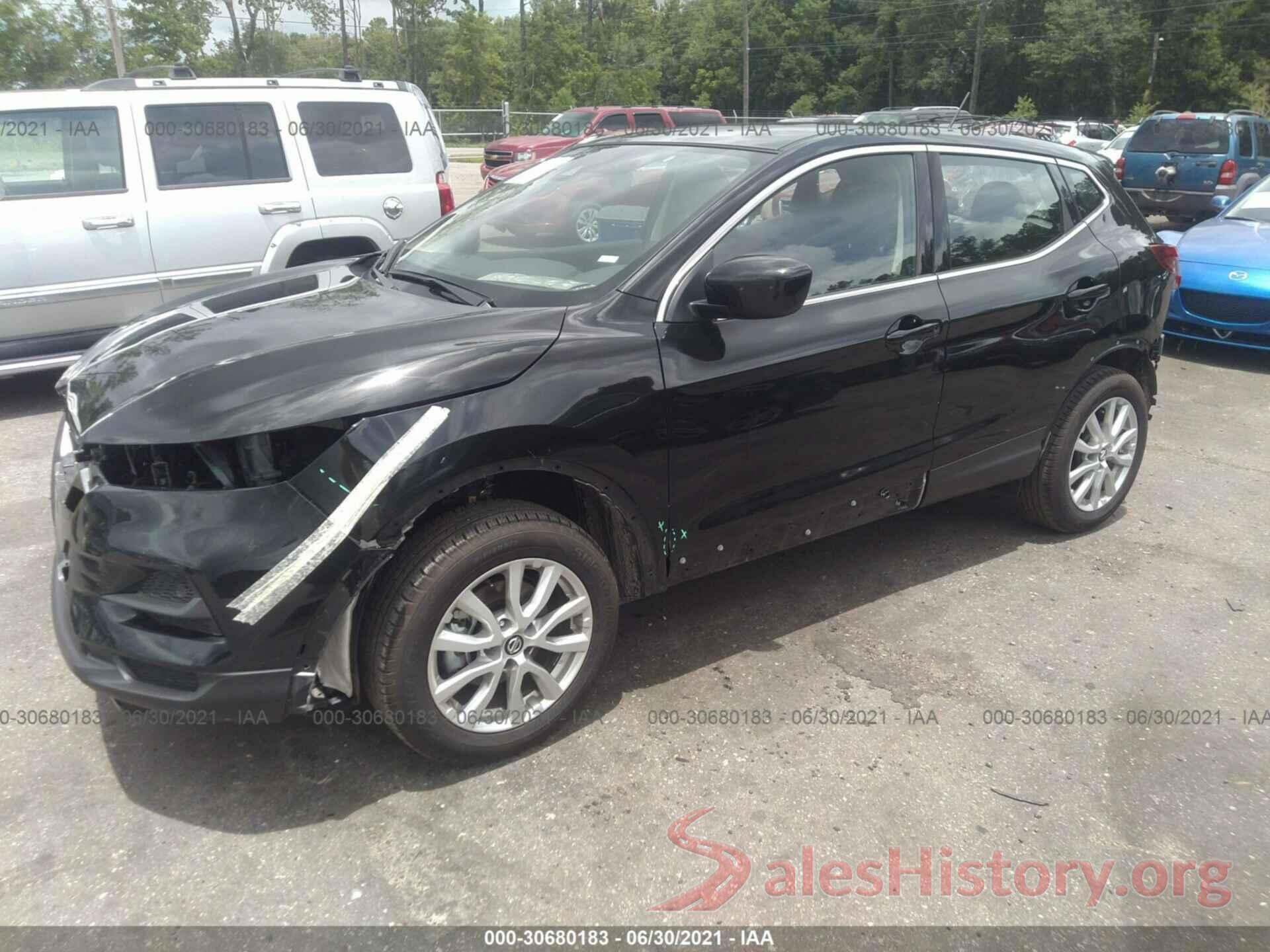 JN1BJ1AWXMW421745 2021 NISSAN ROGUE SPORT