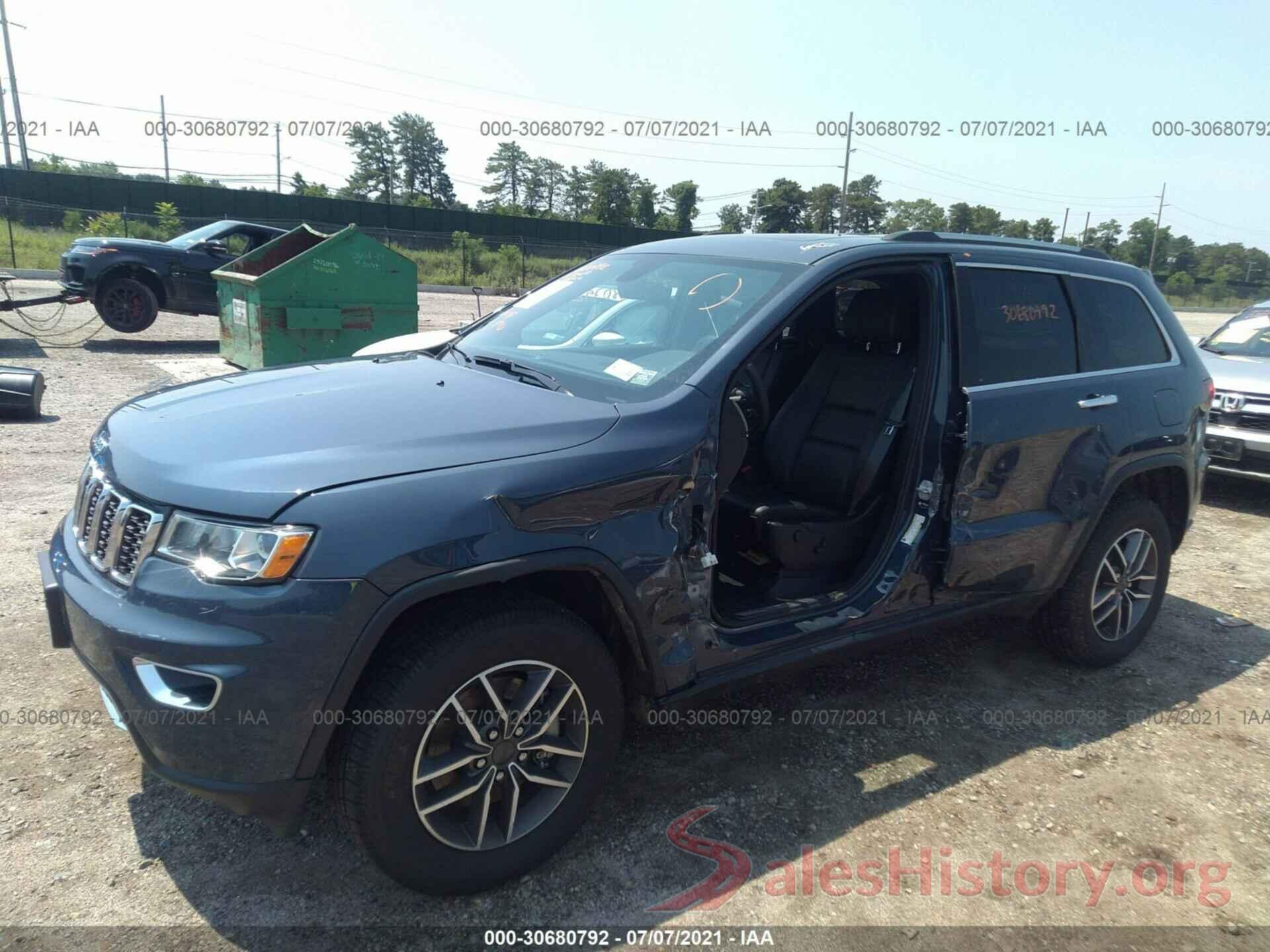 1C4RJFBG9MC538203 2021 JEEP GRAND CHEROKEE