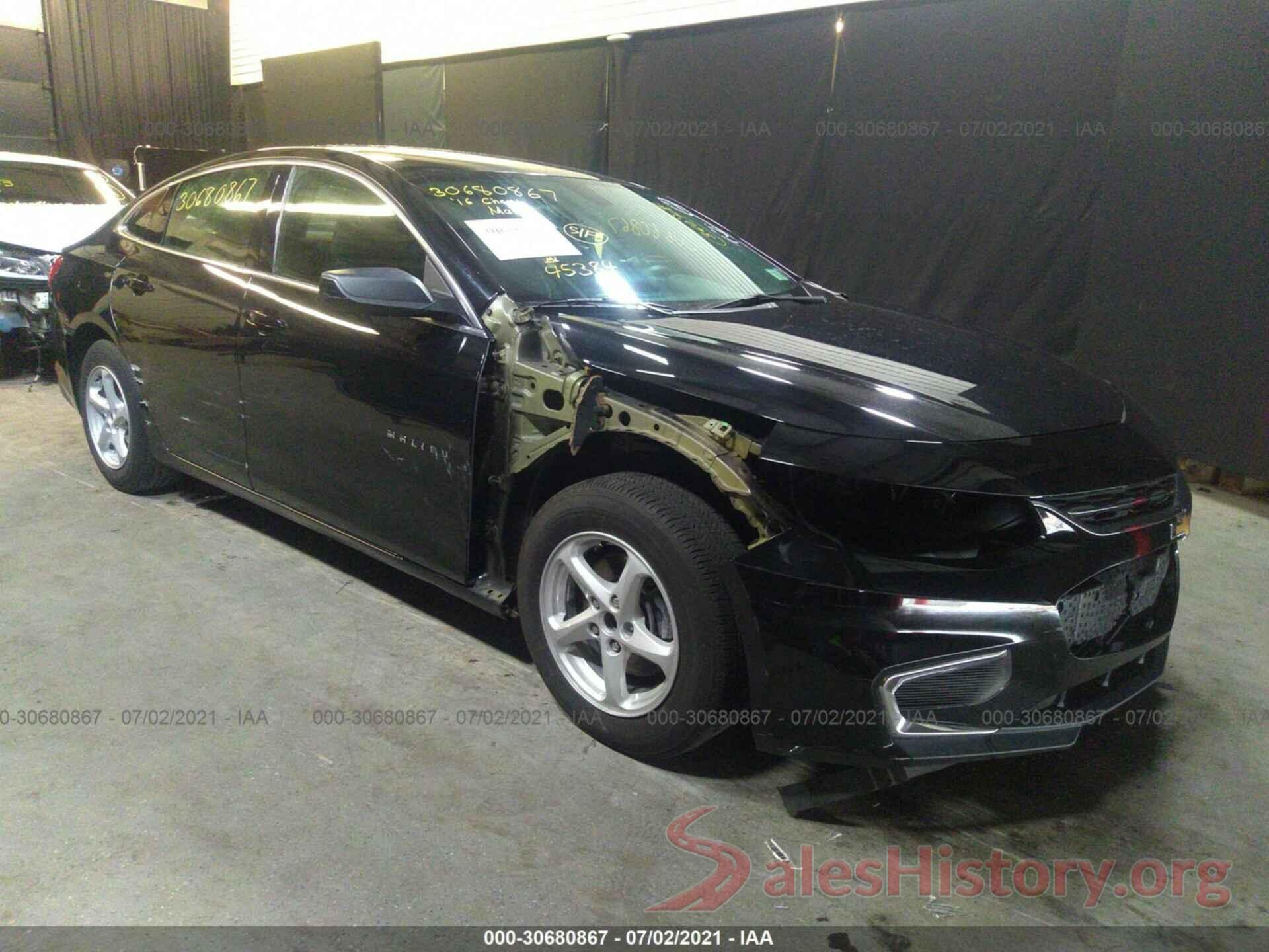 1G1ZB5ST2GF309720 2016 CHEVROLET MALIBU