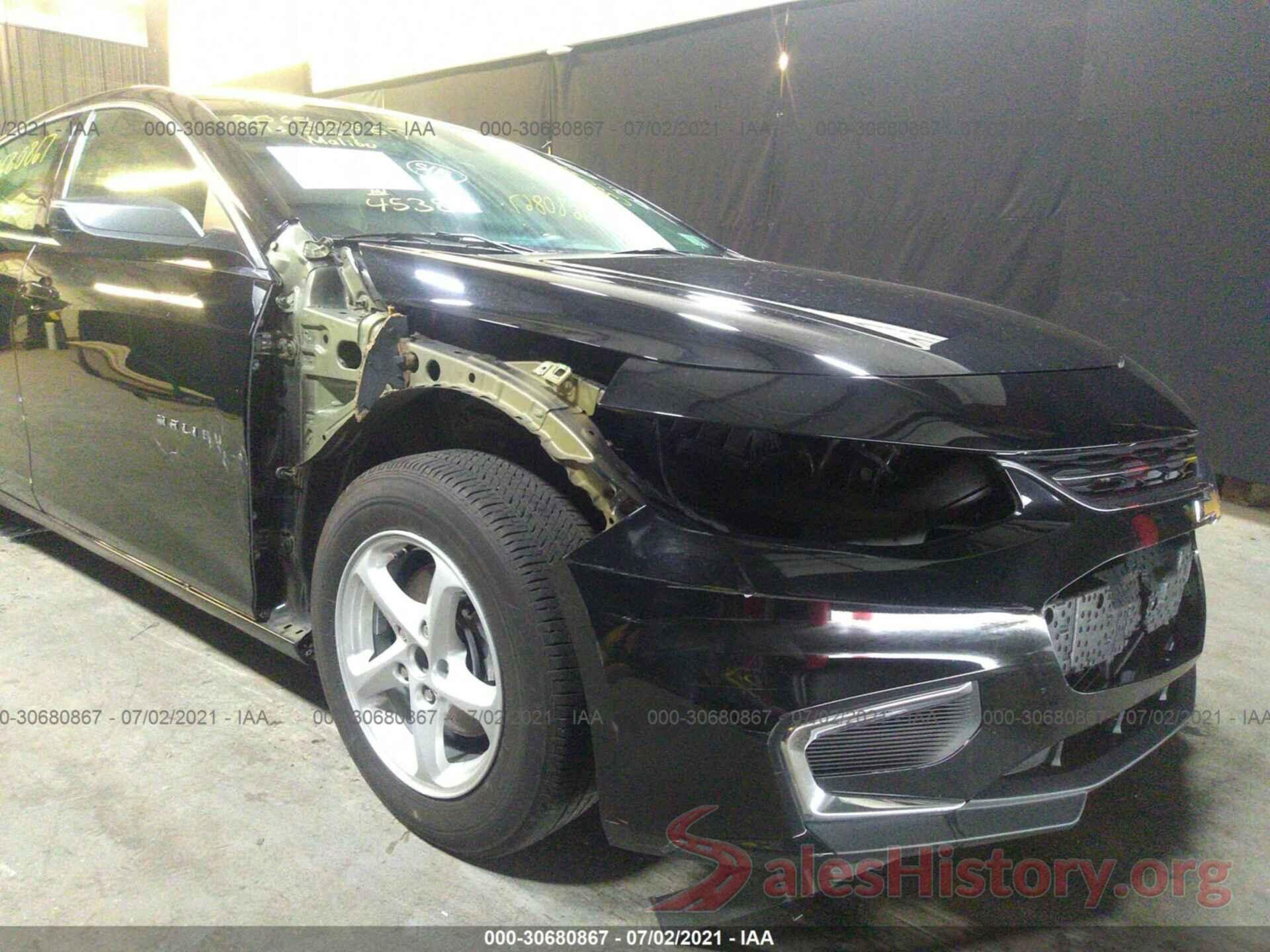 1G1ZB5ST2GF309720 2016 CHEVROLET MALIBU