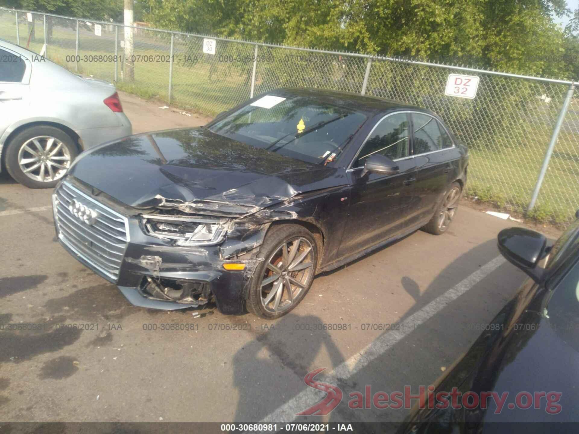 WAUFNAF41HN044449 2017 AUDI A4