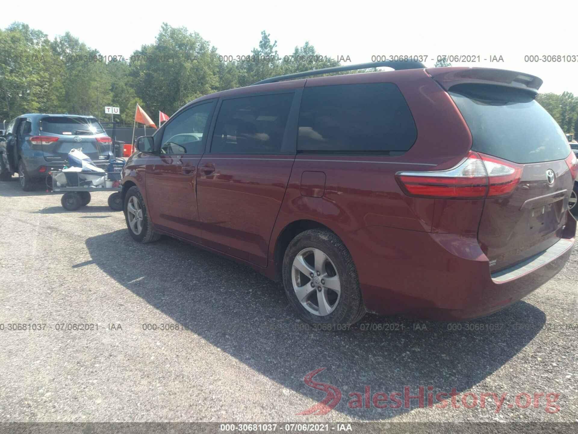 5TDKK3DC2GS740679 2016 TOYOTA SIENNA