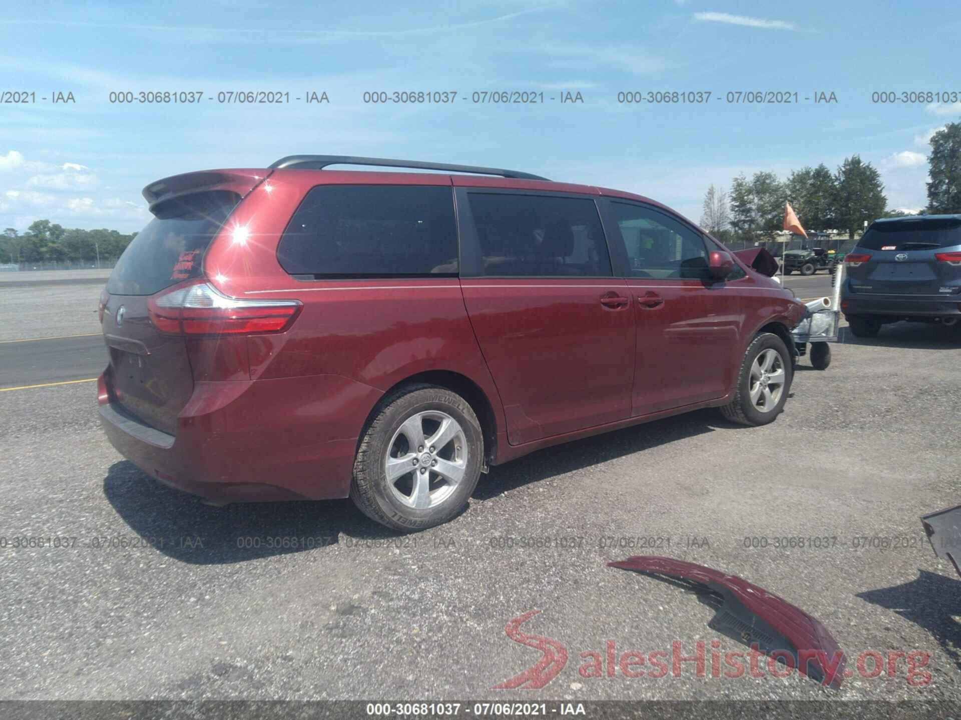 5TDKK3DC2GS740679 2016 TOYOTA SIENNA