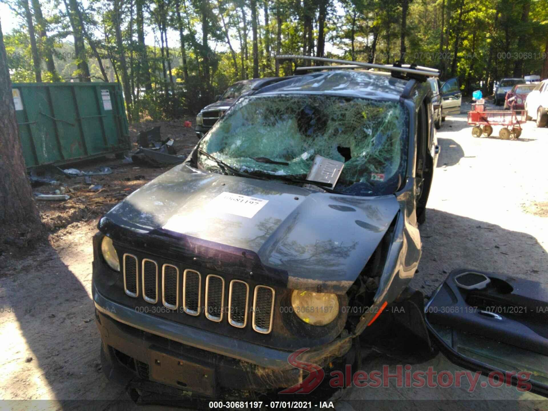 ZACCJBBT4GPD12601 2016 JEEP RENEGADE