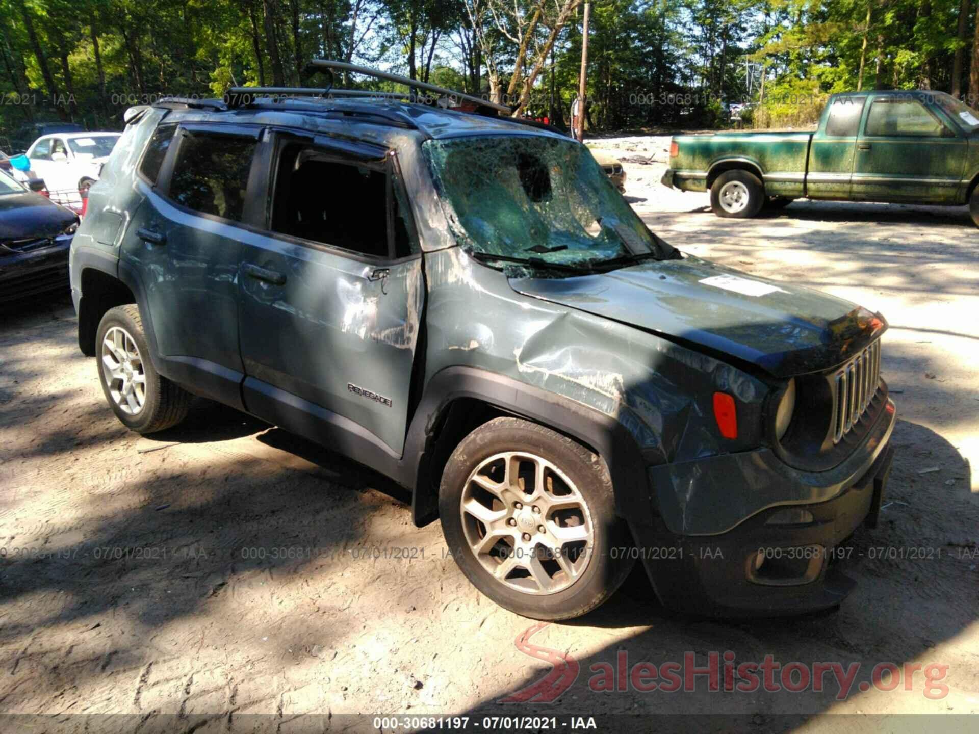 ZACCJBBT4GPD12601 2016 JEEP RENEGADE