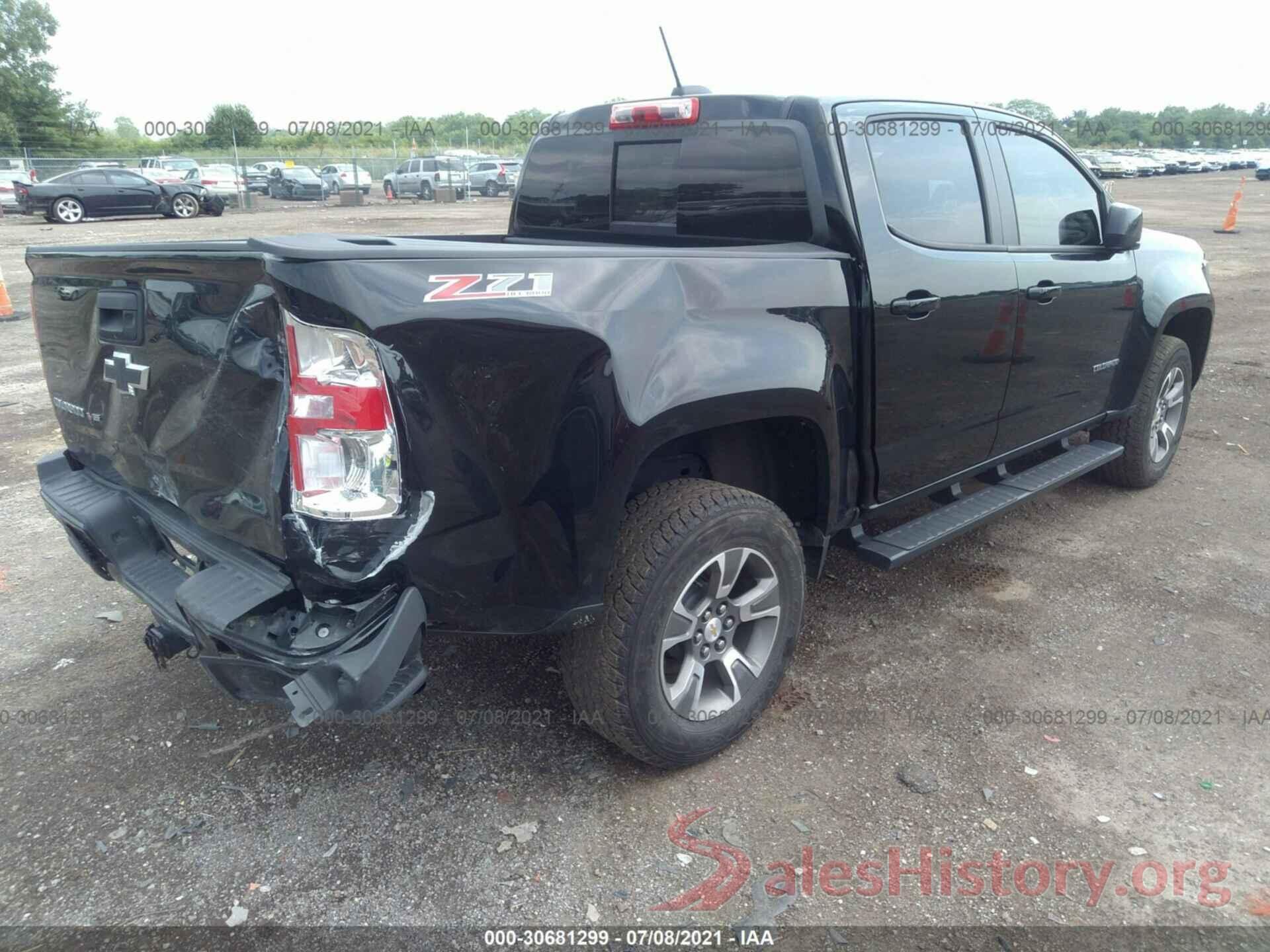 1GCGTDENXK1138840 2019 CHEVROLET COLORADO