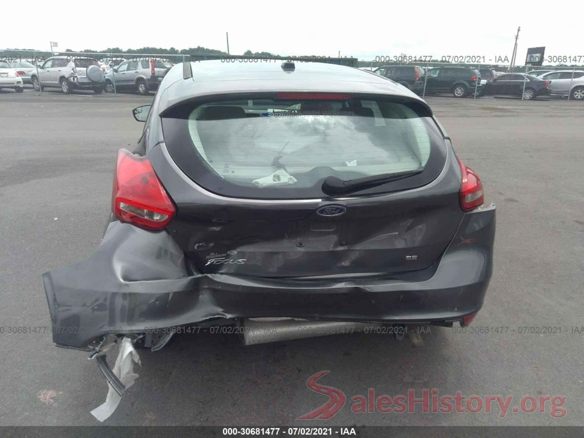 1FADP3K22HL330476 2017 FORD FOCUS