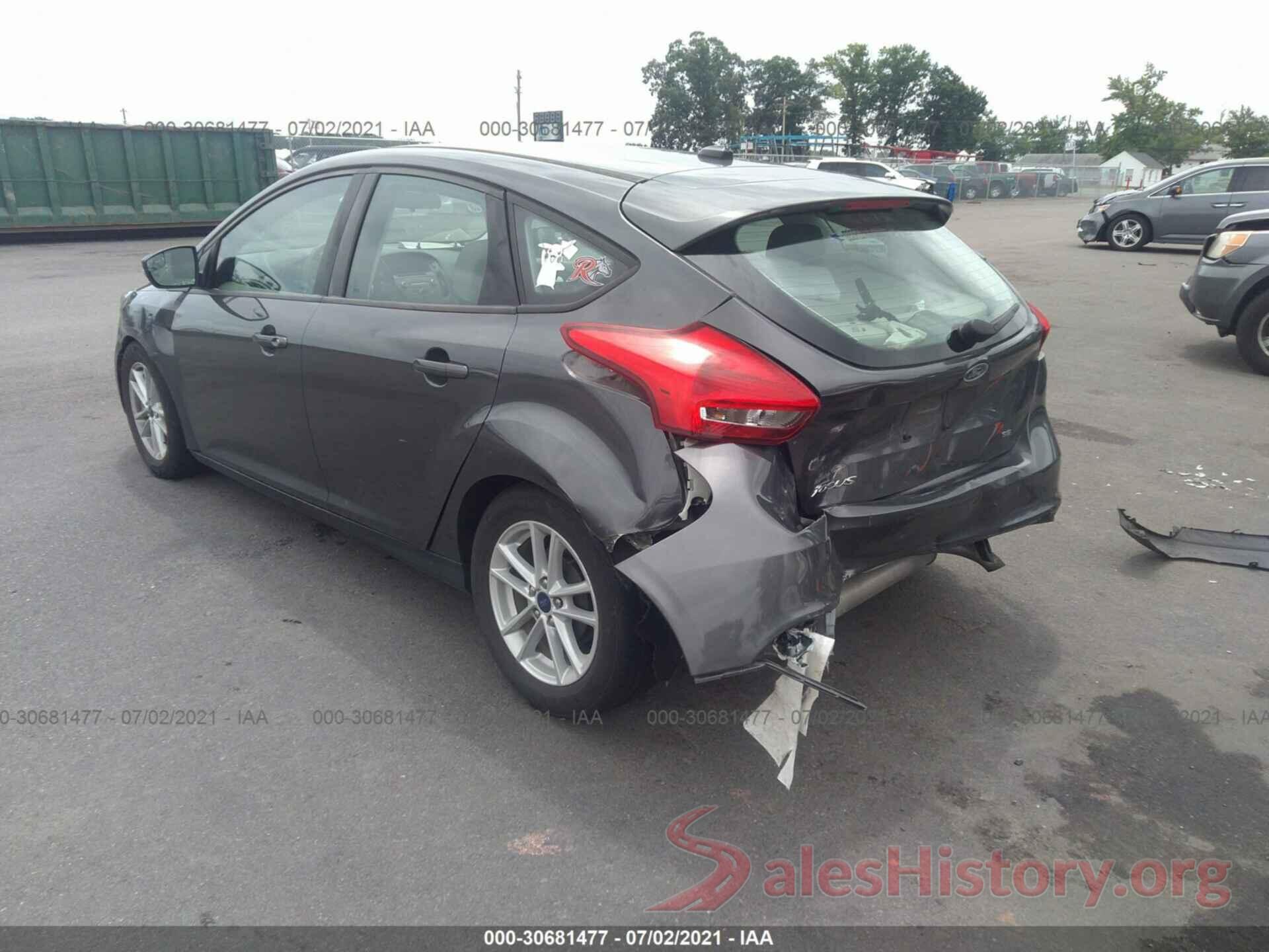 1FADP3K22HL330476 2017 FORD FOCUS