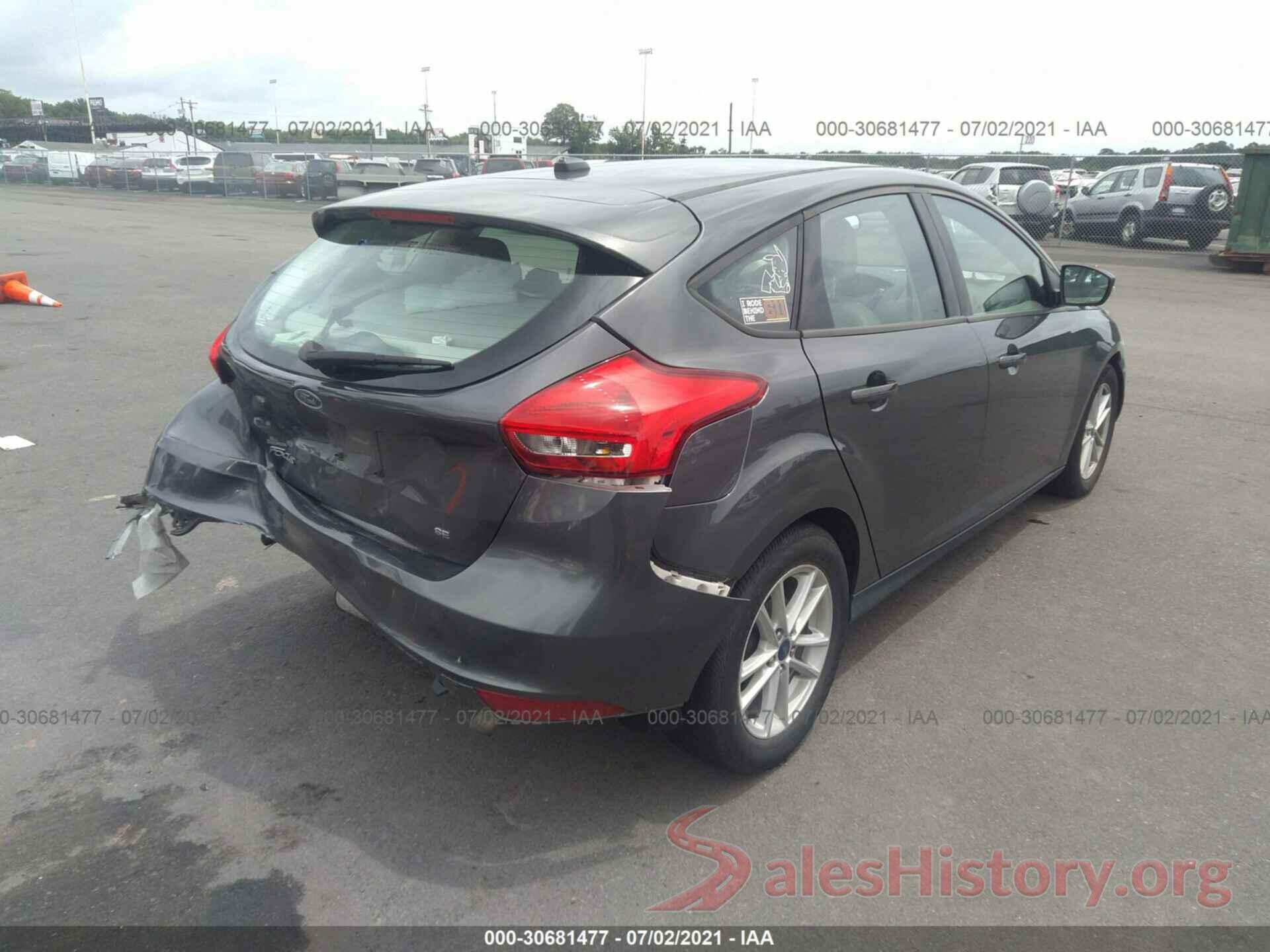 1FADP3K22HL330476 2017 FORD FOCUS