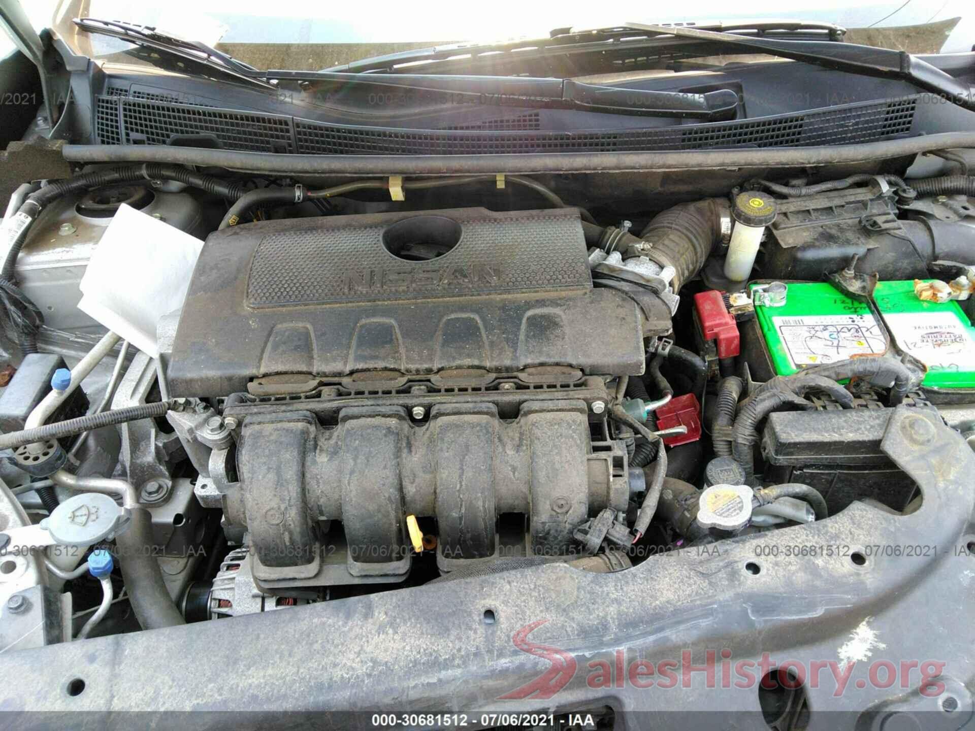 3N1AB7AP8KY273735 2019 NISSAN SENTRA