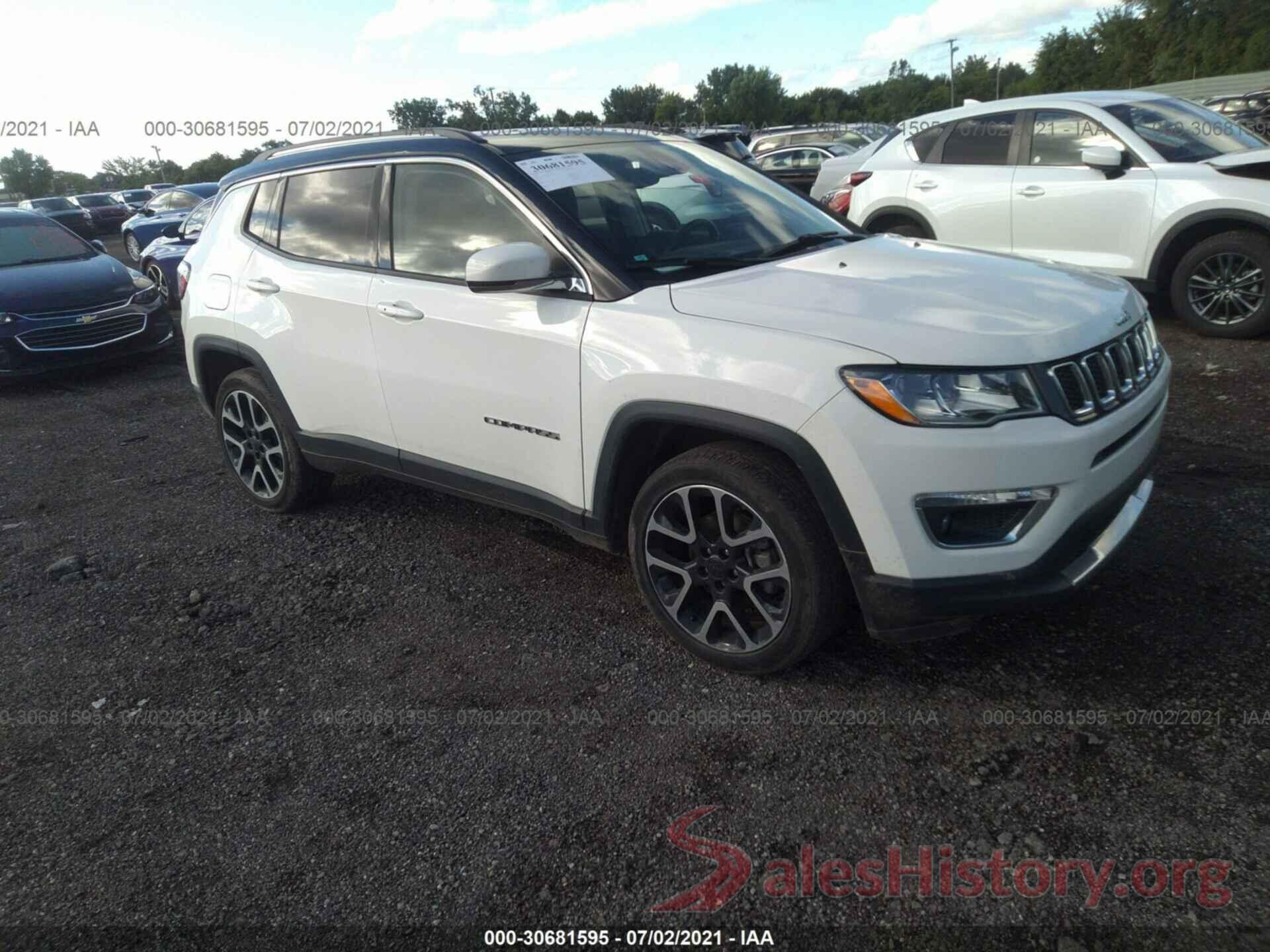 3C4NJDCB9KT656517 2019 JEEP COMPASS