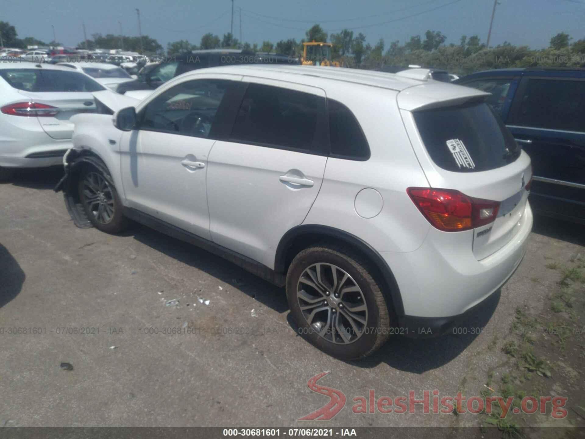 JA4AR3AU0HZ022949 2017 MITSUBISHI OUTLANDER SPORT