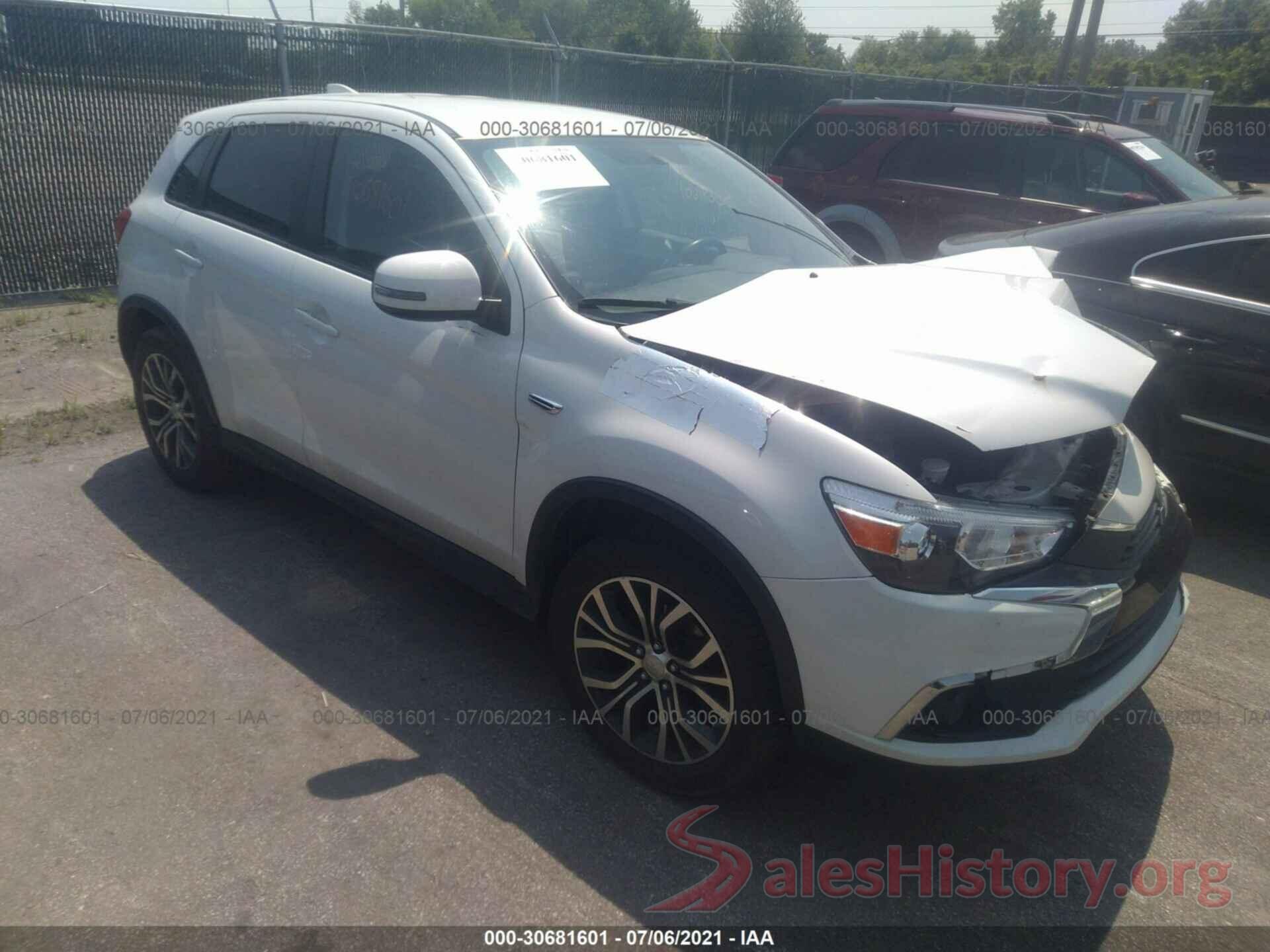 JA4AR3AU0HZ022949 2017 MITSUBISHI OUTLANDER SPORT